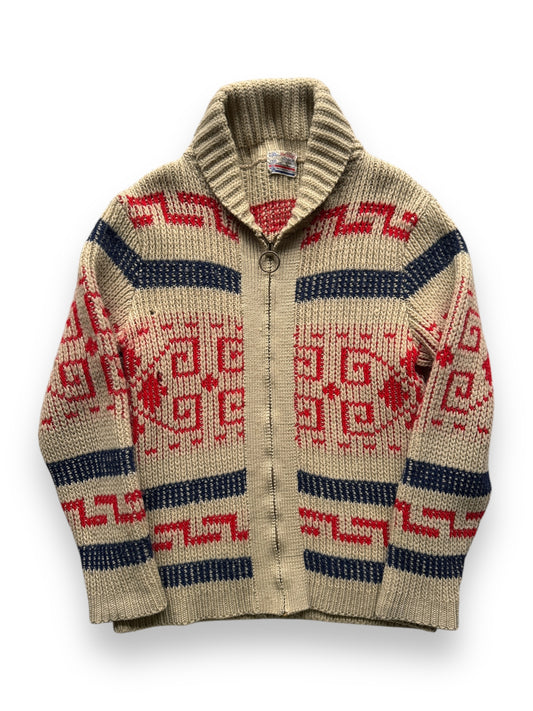 front of Vintage Pendleton Knockabouts Westerly Sweater SZ 38