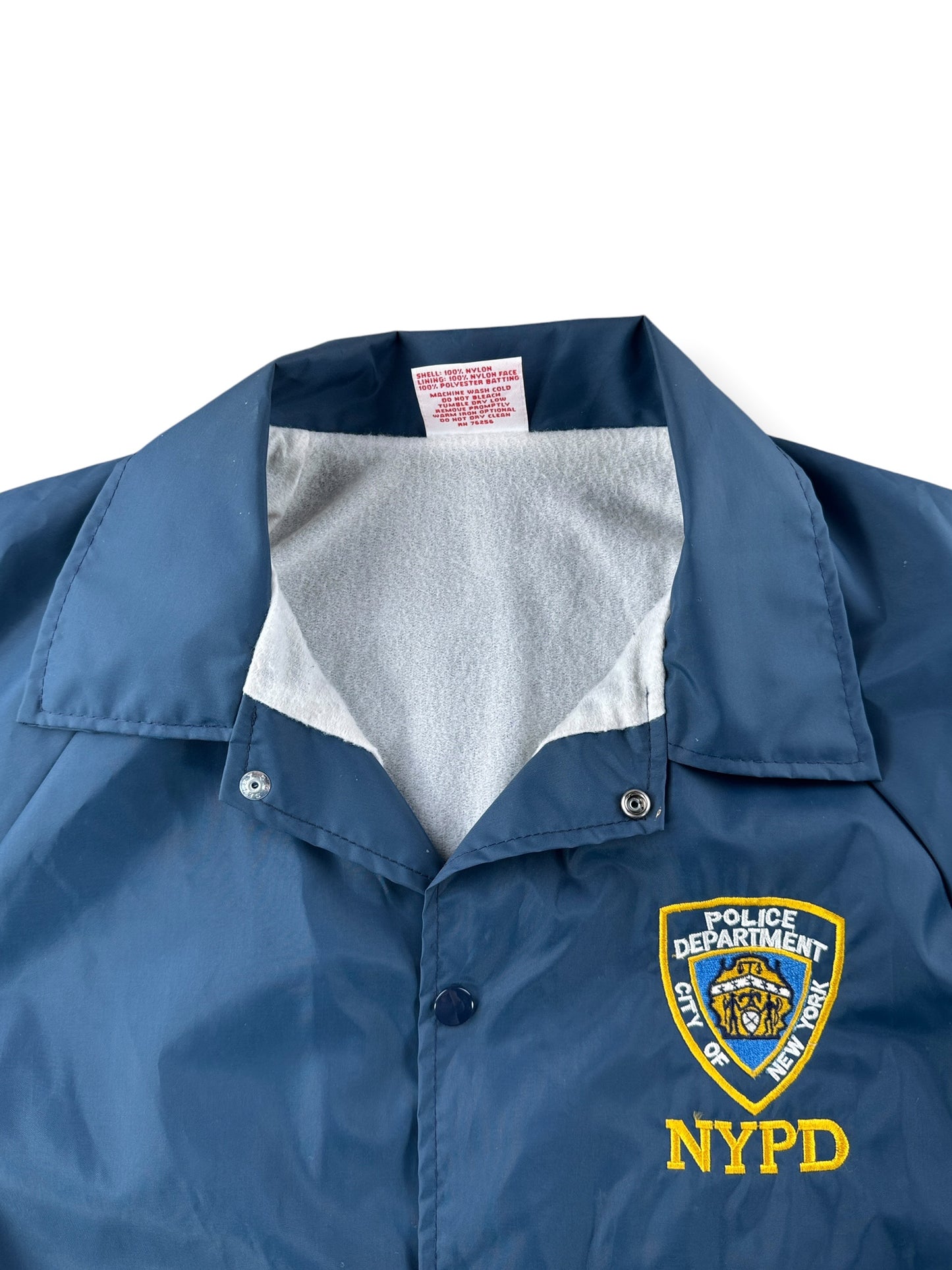 Collar on Vintage NYPD Rudy Giuliani Cosplay Jacket SZ L