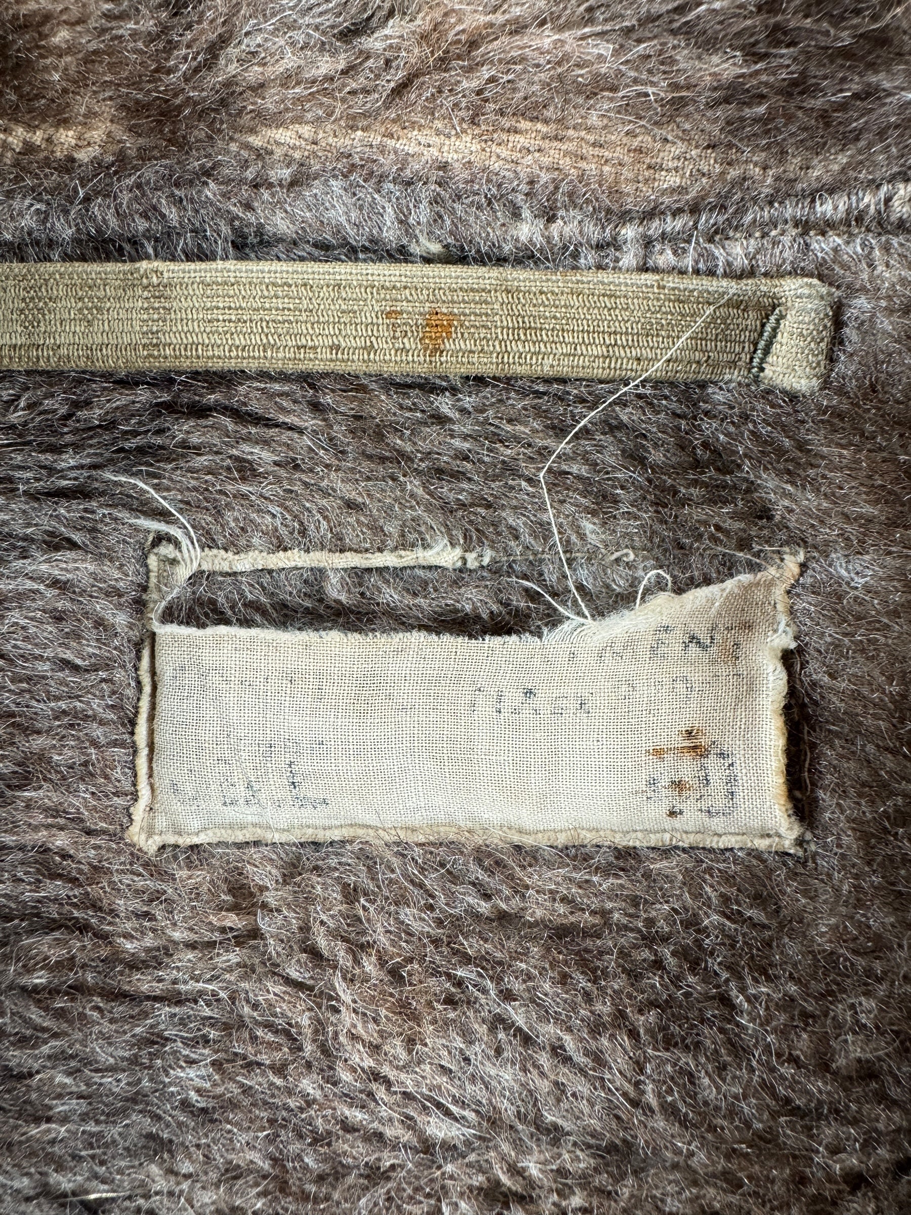 Label on Vintage WW2 USN N1 Deck Jacket SZ 40