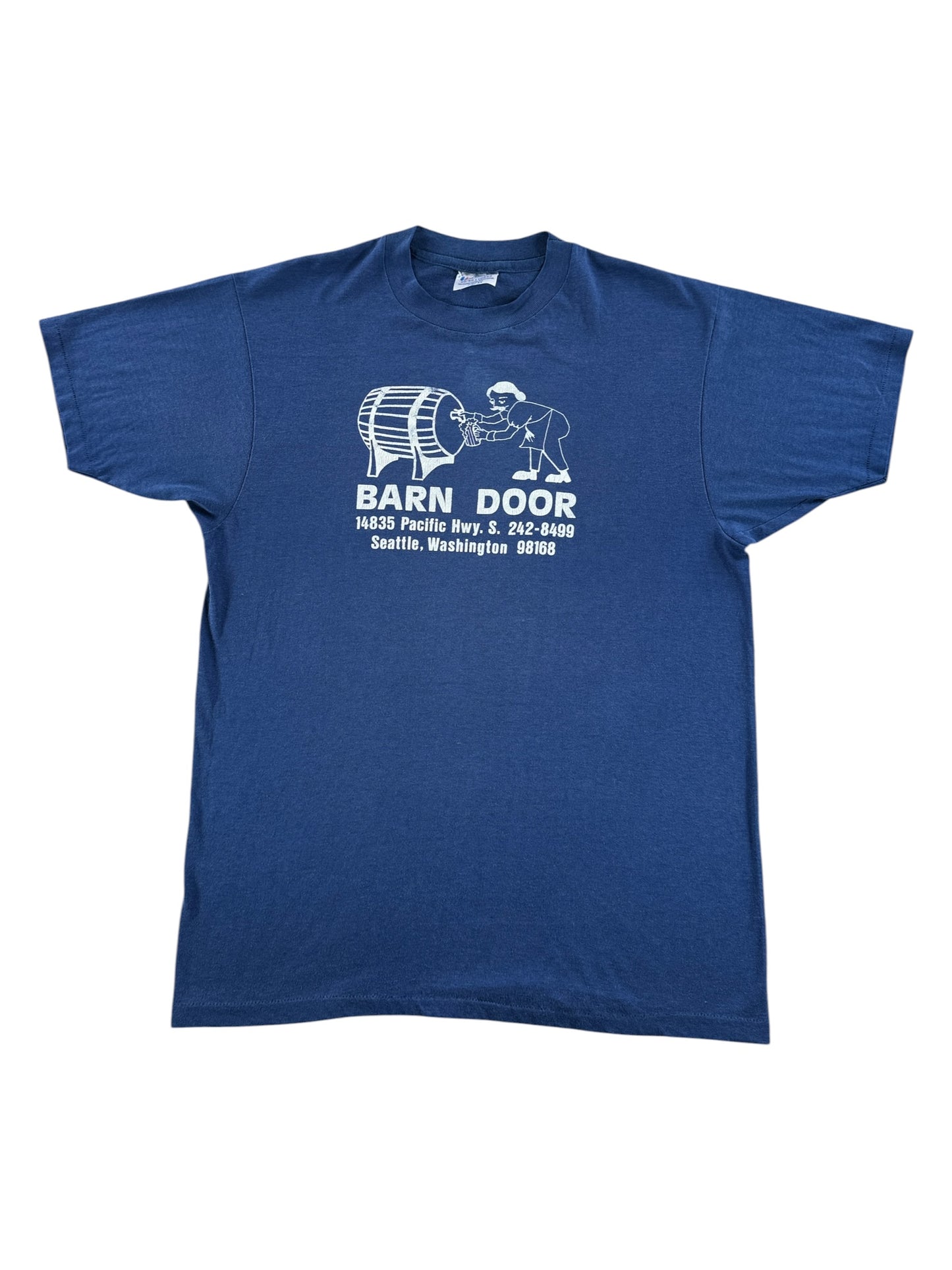 Front of Vintage Local Seattle Bar Tee SZ L (Fits M)