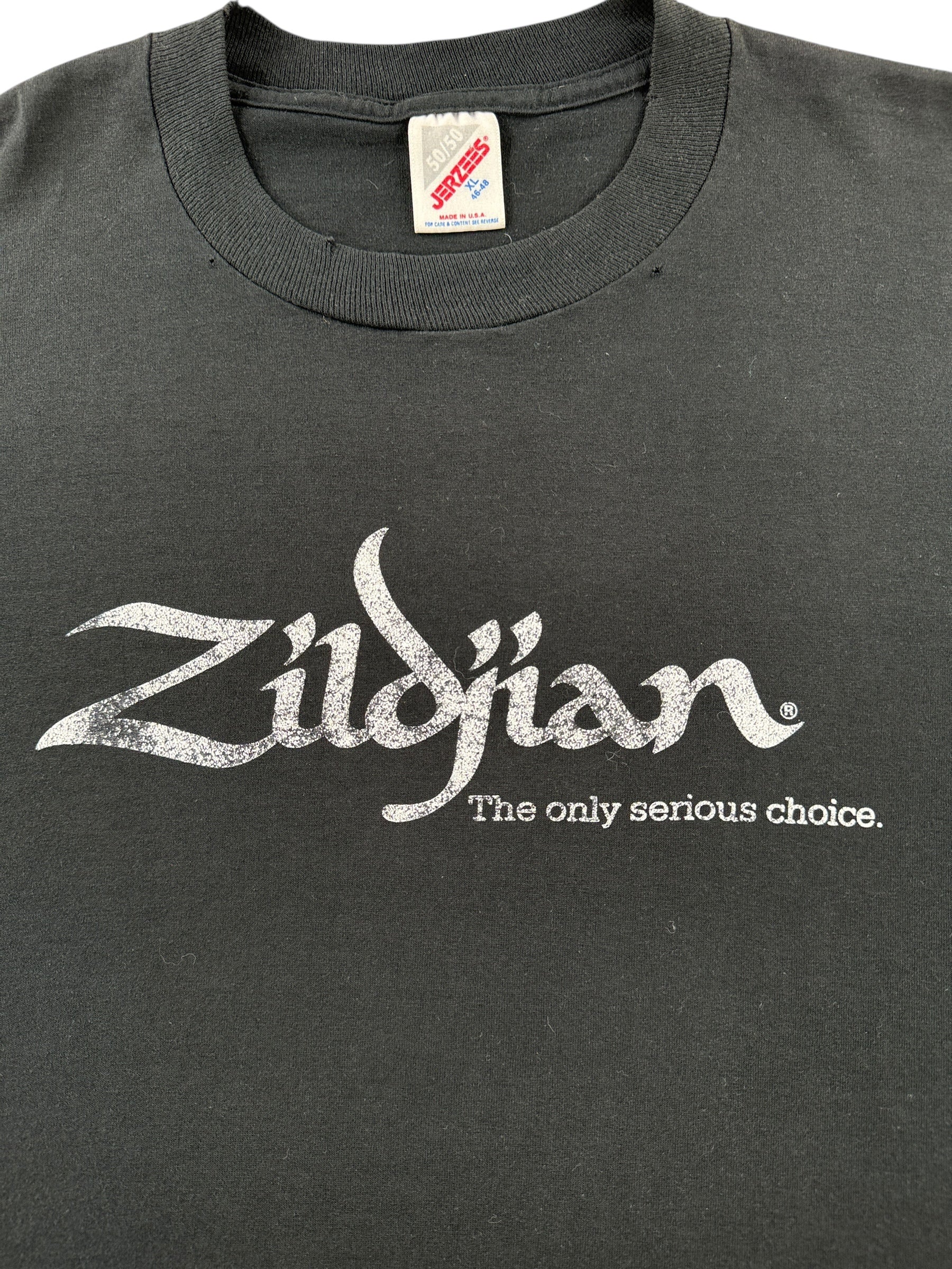 Graphic of Vintage Zildjian Cymbals Tee SZ XL