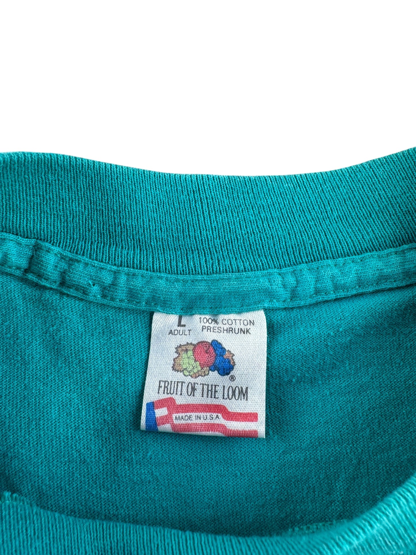 Tag on Vintage Deer AOP Tee SZ L (Fits M)