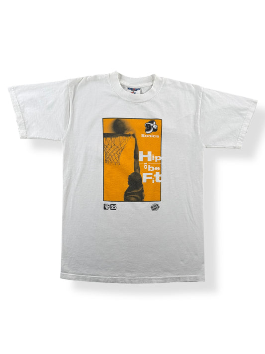Front of Vintage Hip To Be Fit Sonics Tee SZ S