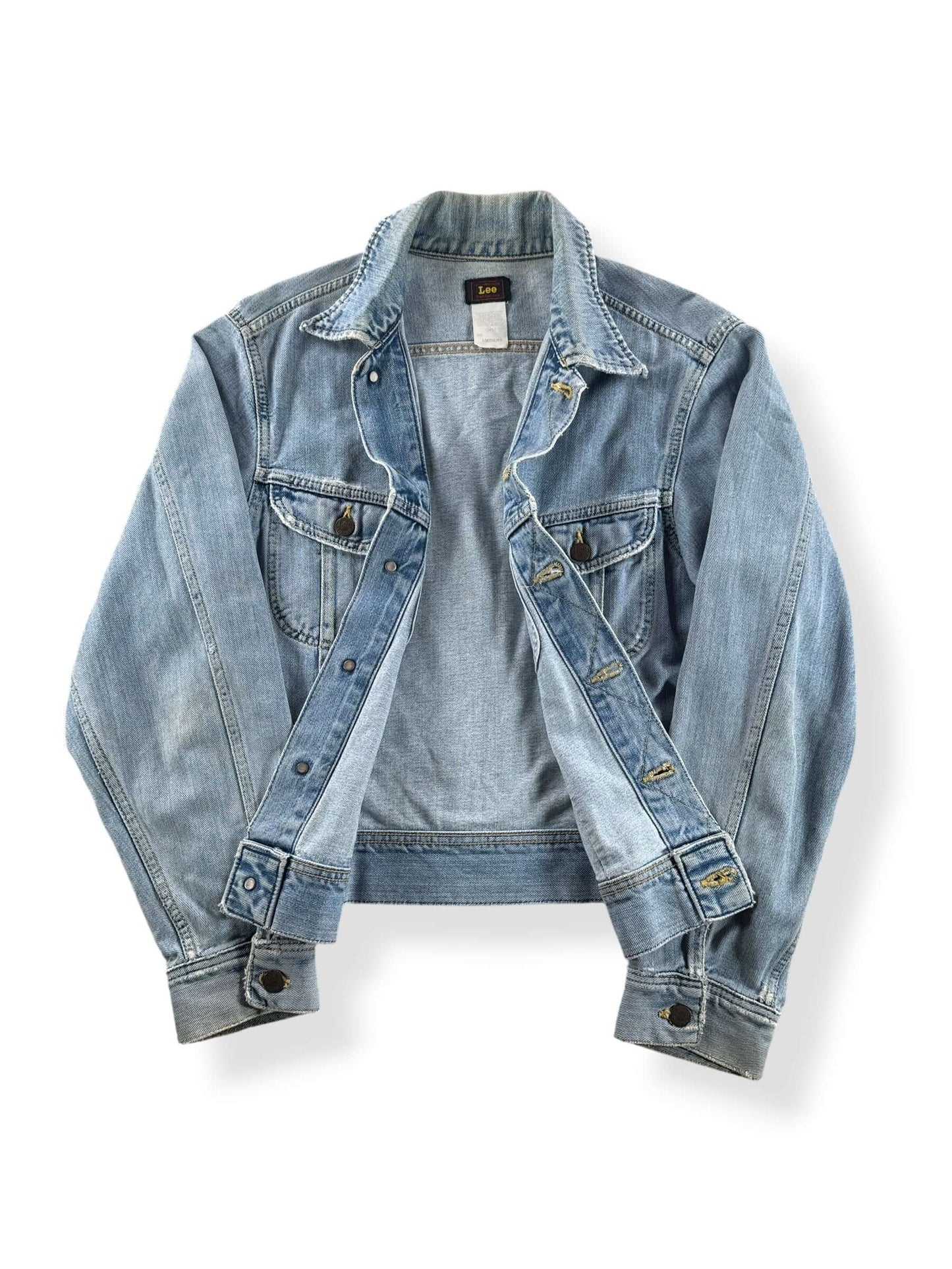Inside of Vintage Lee Denim Jacket SZ S