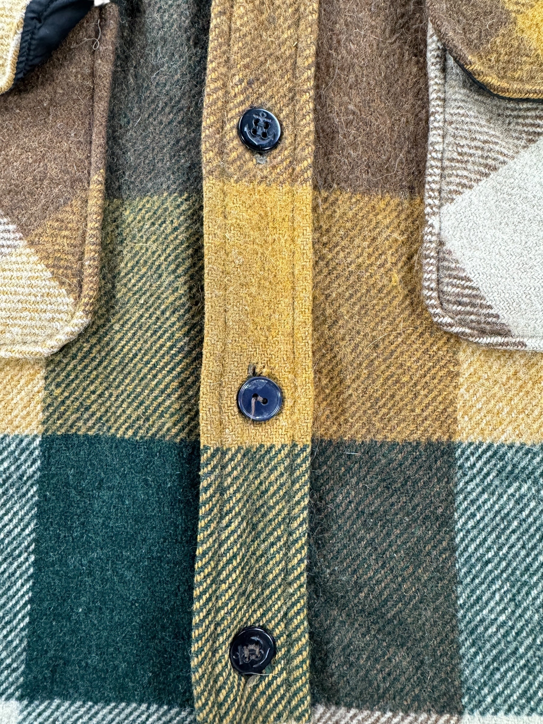 Replaced Button of Vintage CPO Jacket SZ L AS IS