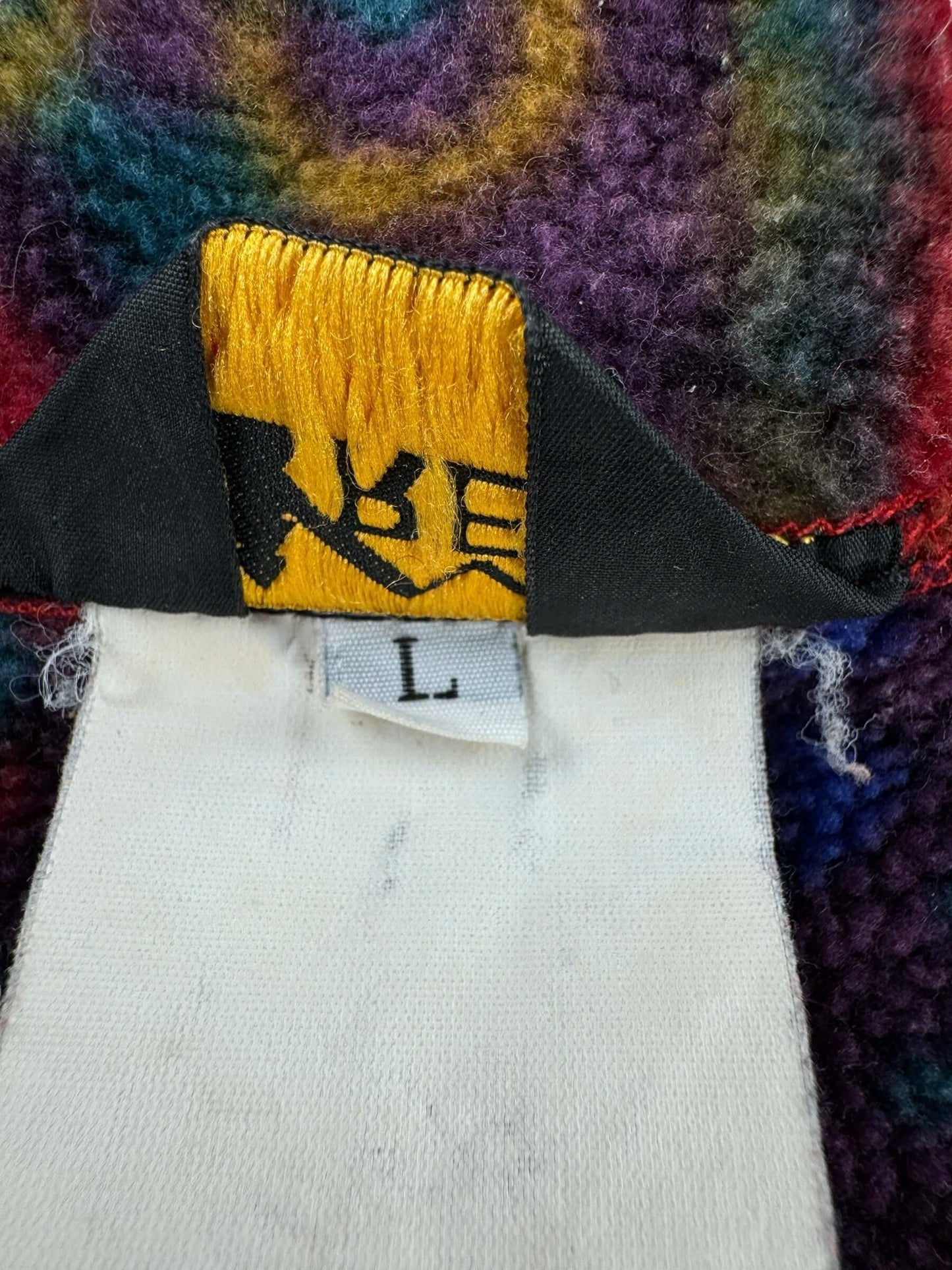 Tag on Vintage REI Polartec Fleece Jacket SZ L