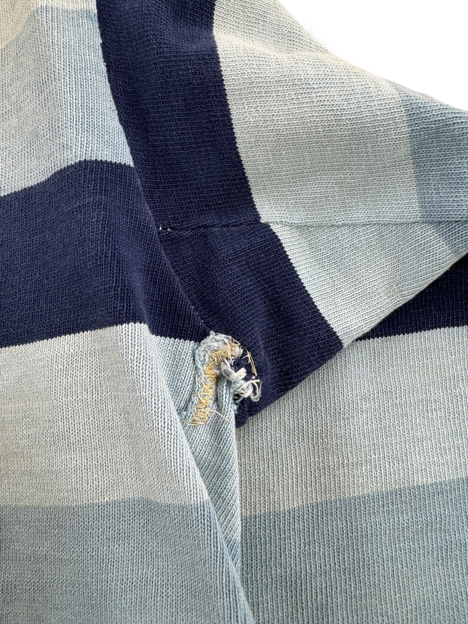 Repair on Vintage Rugby Shirt AS IS SZ L