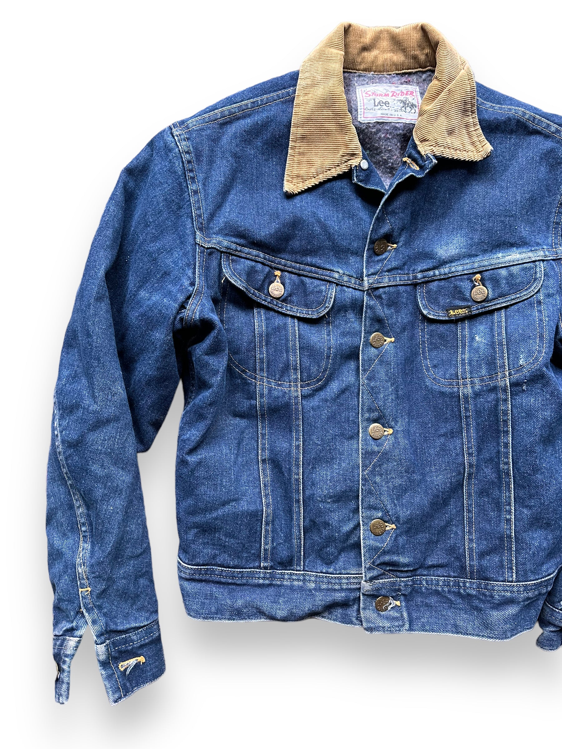 Vintage 80s Era Lee Storm Rider SZ L | Vintage Denim Workwear Vintage 80s Era Lee Storm Rider SZ L | Vintage Denim Workwear