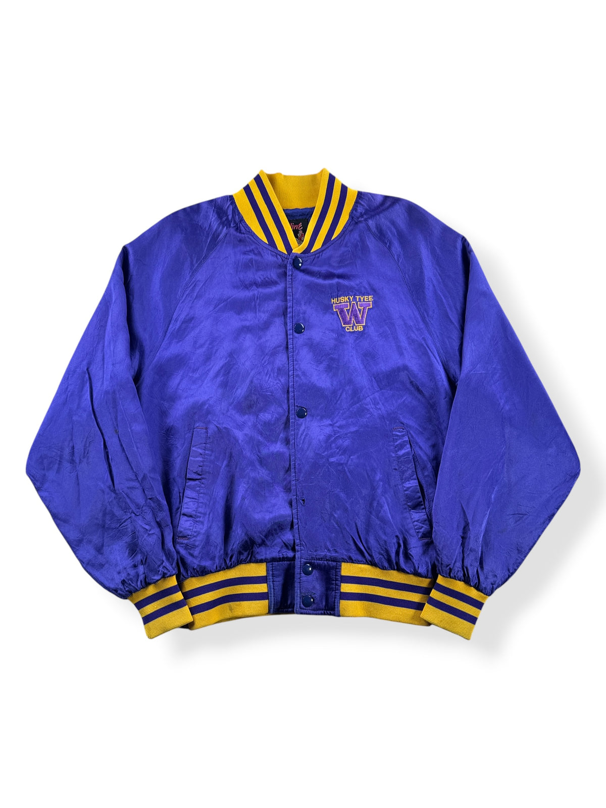 Front of Vintage Skyline UW Club Jacket SZ M