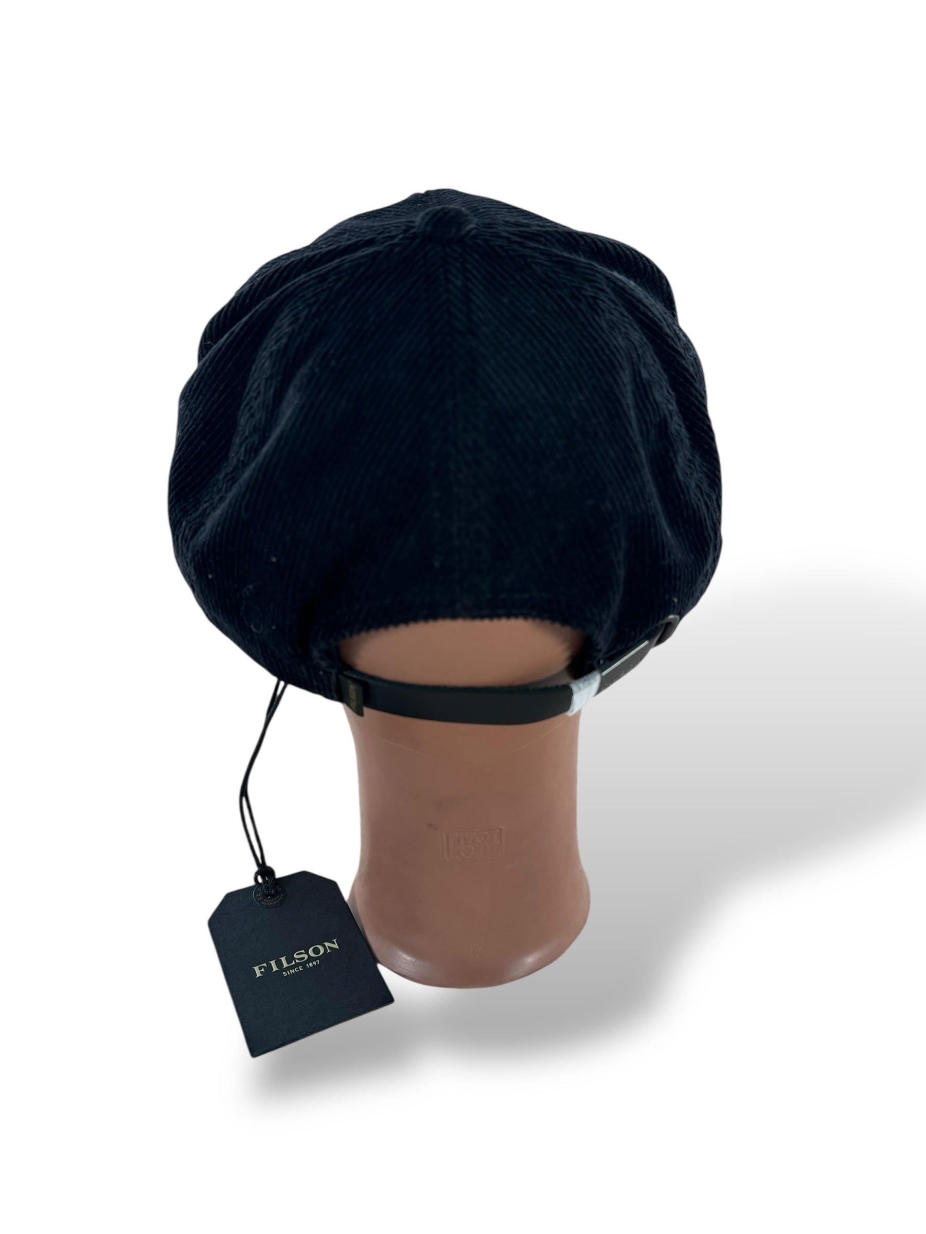 Back of NWT Filson Rope Forester Corduroy Cap