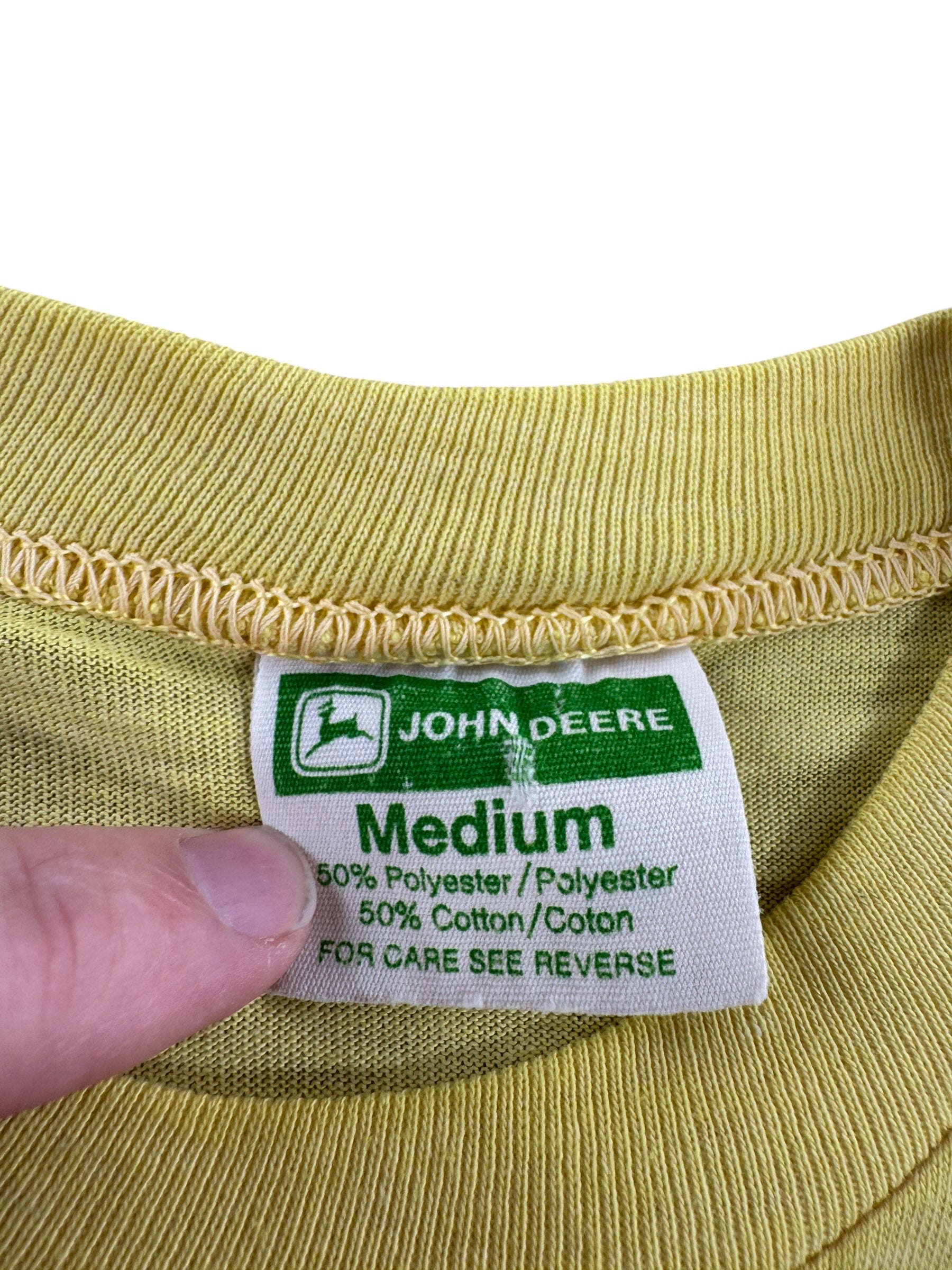 Tag on Vintage John Deere Tee SZ M