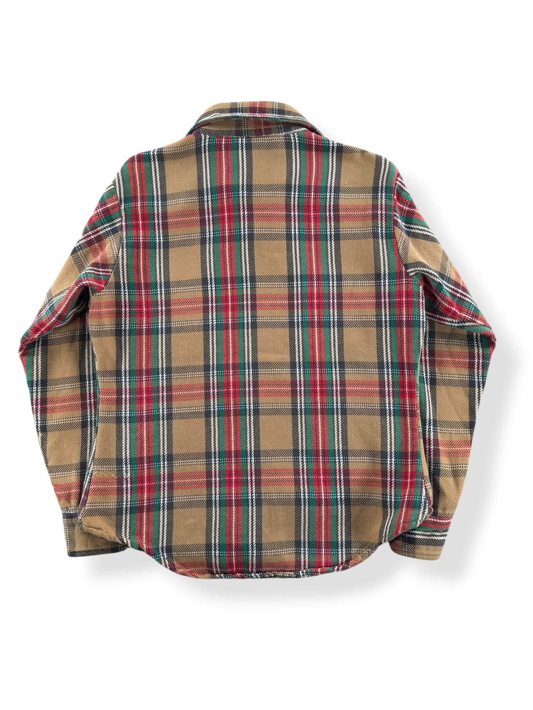 Back of Vintage 70s Big Mac Flannel SZ S