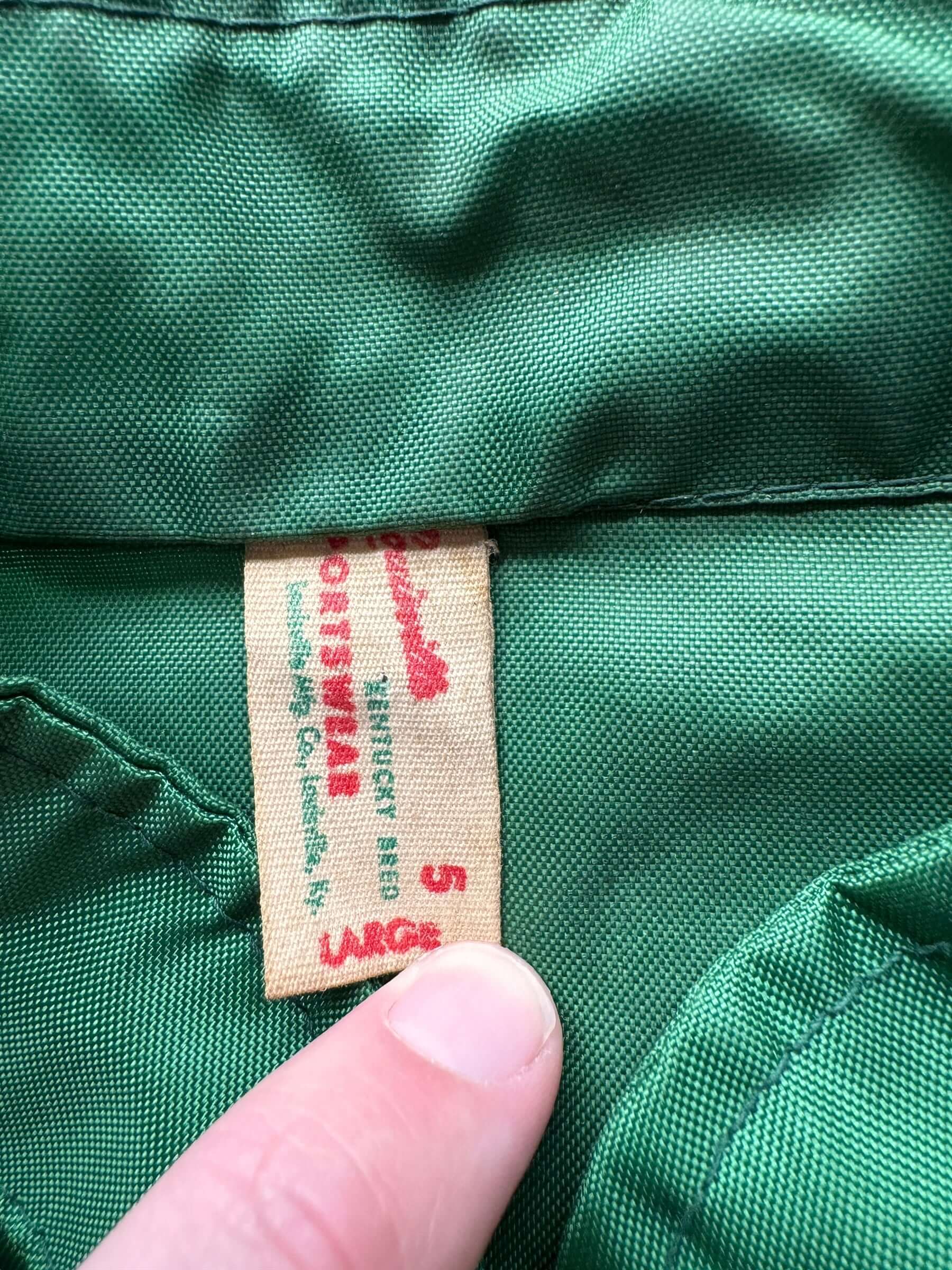 tag on Vintage Garret Freightlines Windbreaker SZ L