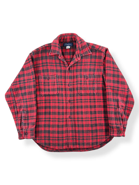 Front of Vintage Doeskin Camp Flannel SZ S