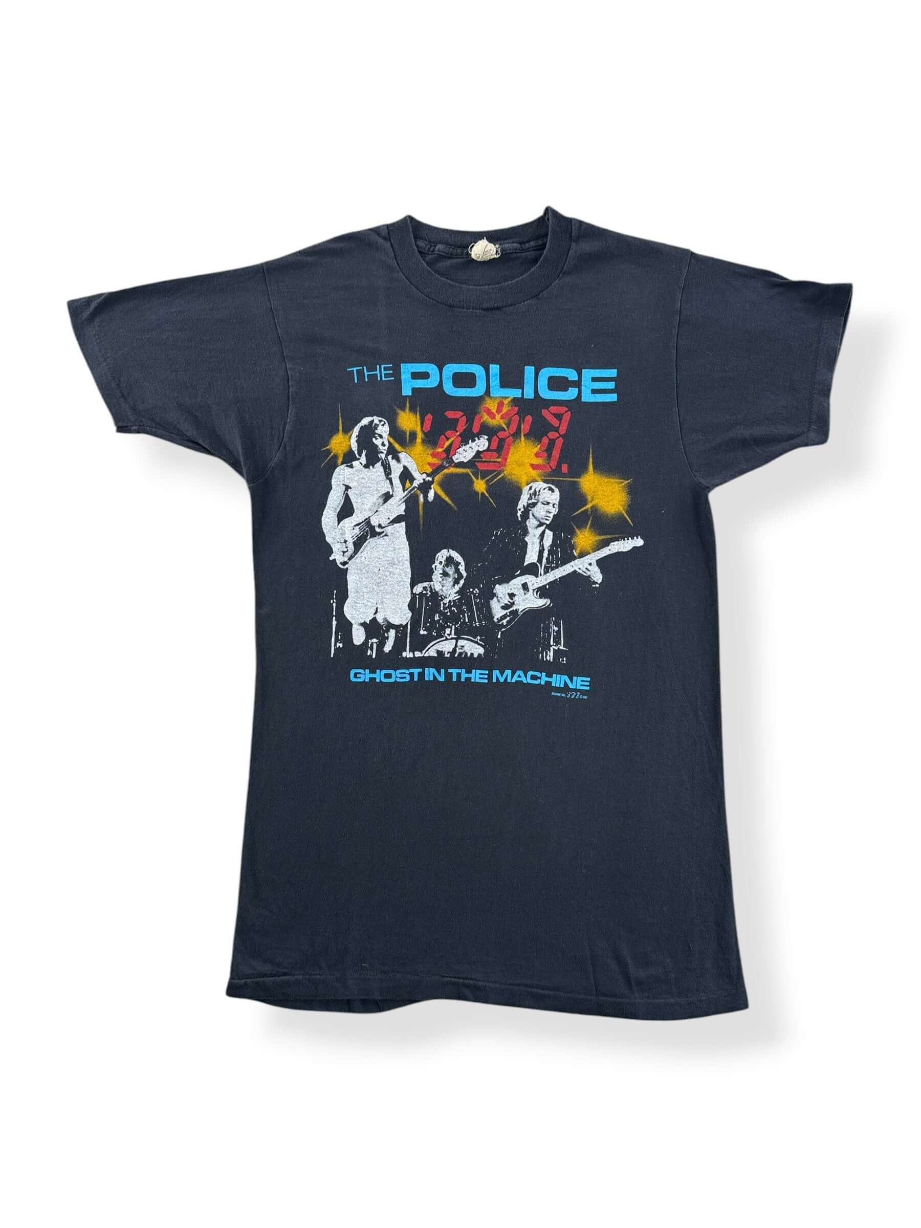 Front of Vintage The Police Ghost In The Machine Tee SZ L (Fits S)