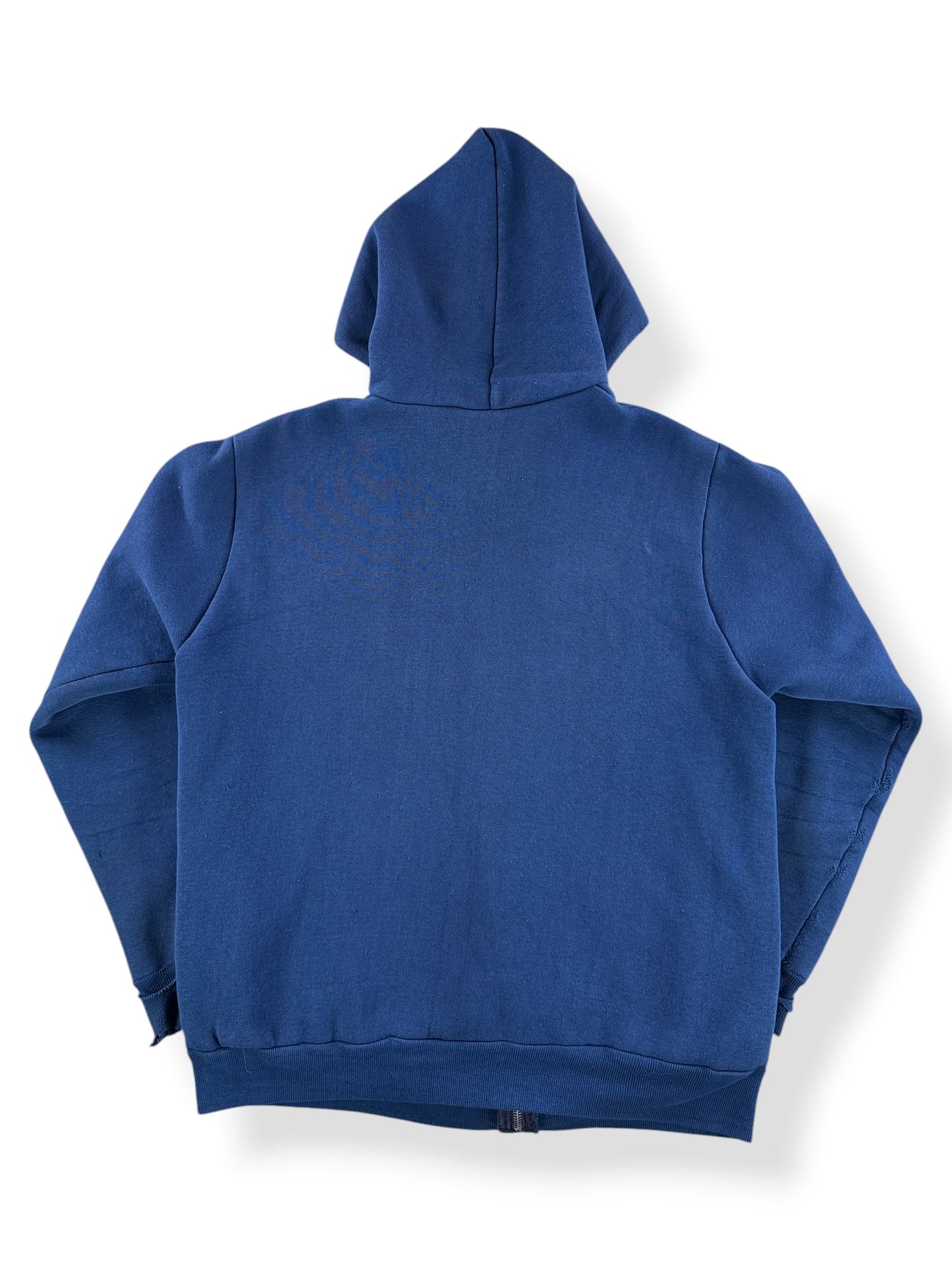 Back of Vintage Maverick Waffle Lined Zip Up Hoodie SZ XL (Fits L)