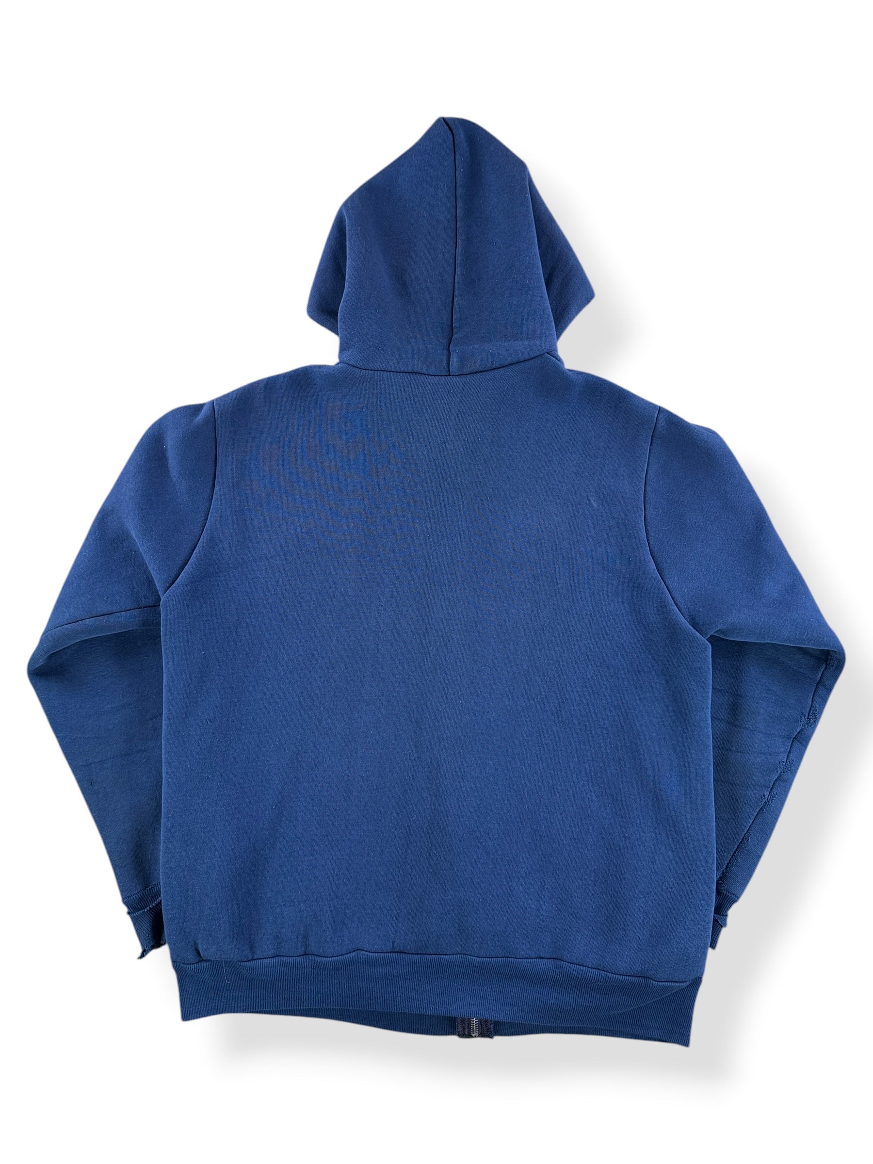 Back of Vintage Maverick Waffle Lined Zip Up Hoodie SZ XL (Fits L)