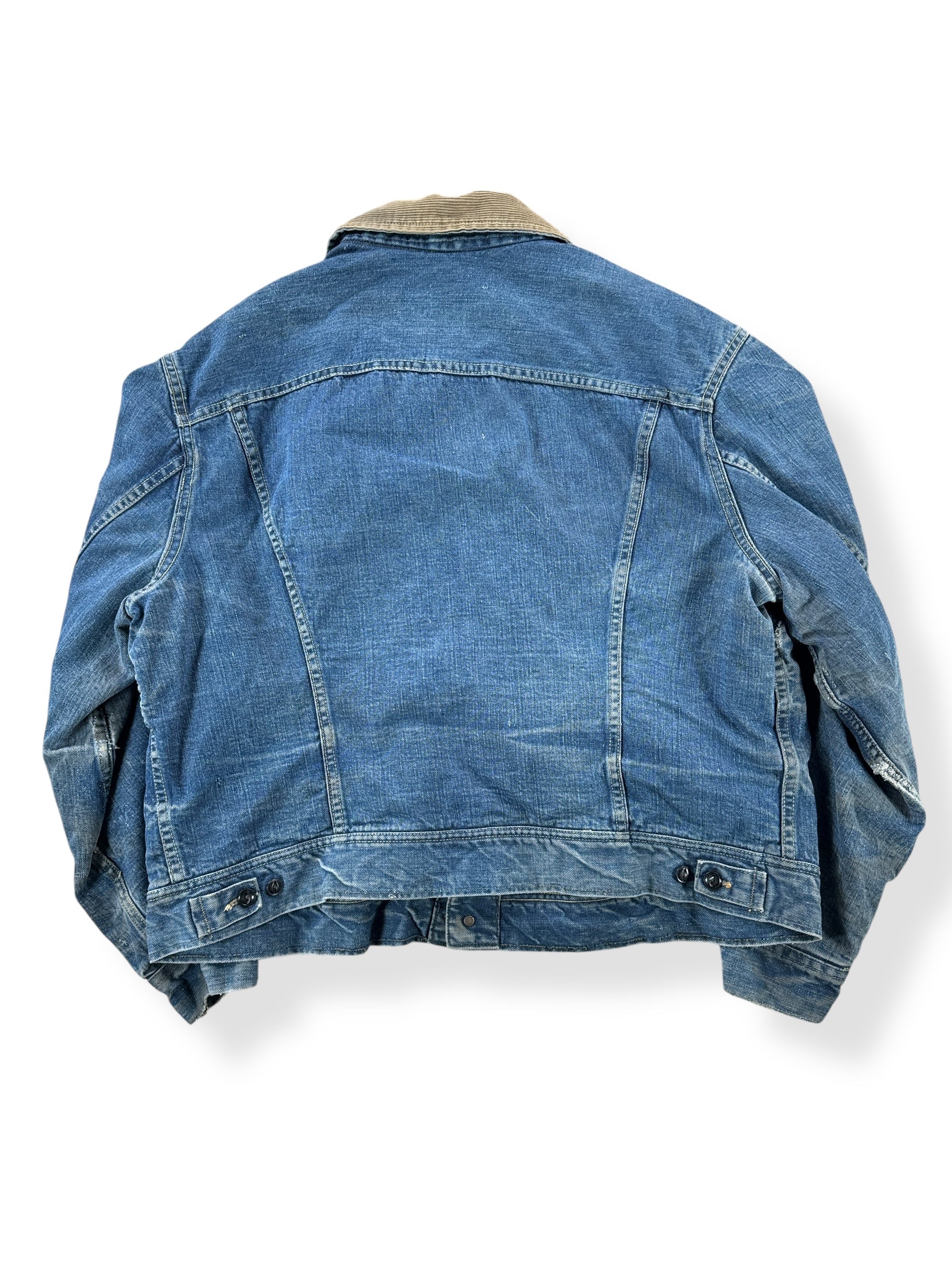 Back of Vintage Lee 101-LJ Storm Rider Jacket SZ XXL