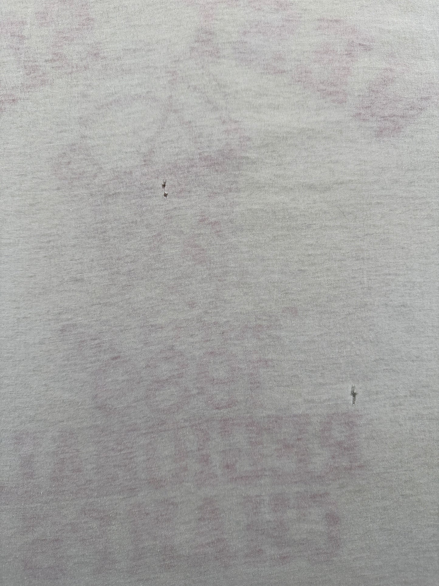 Holes on Vintage 1989 West Side Regional Champ B-Ball Tee SZ M