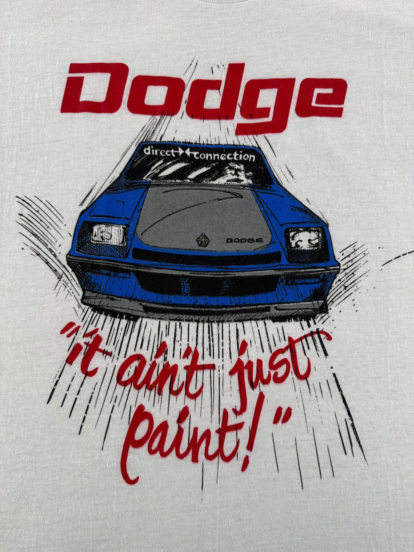 Graphic of Vintage Dodge Graphic Tee SZ L (Fits M)