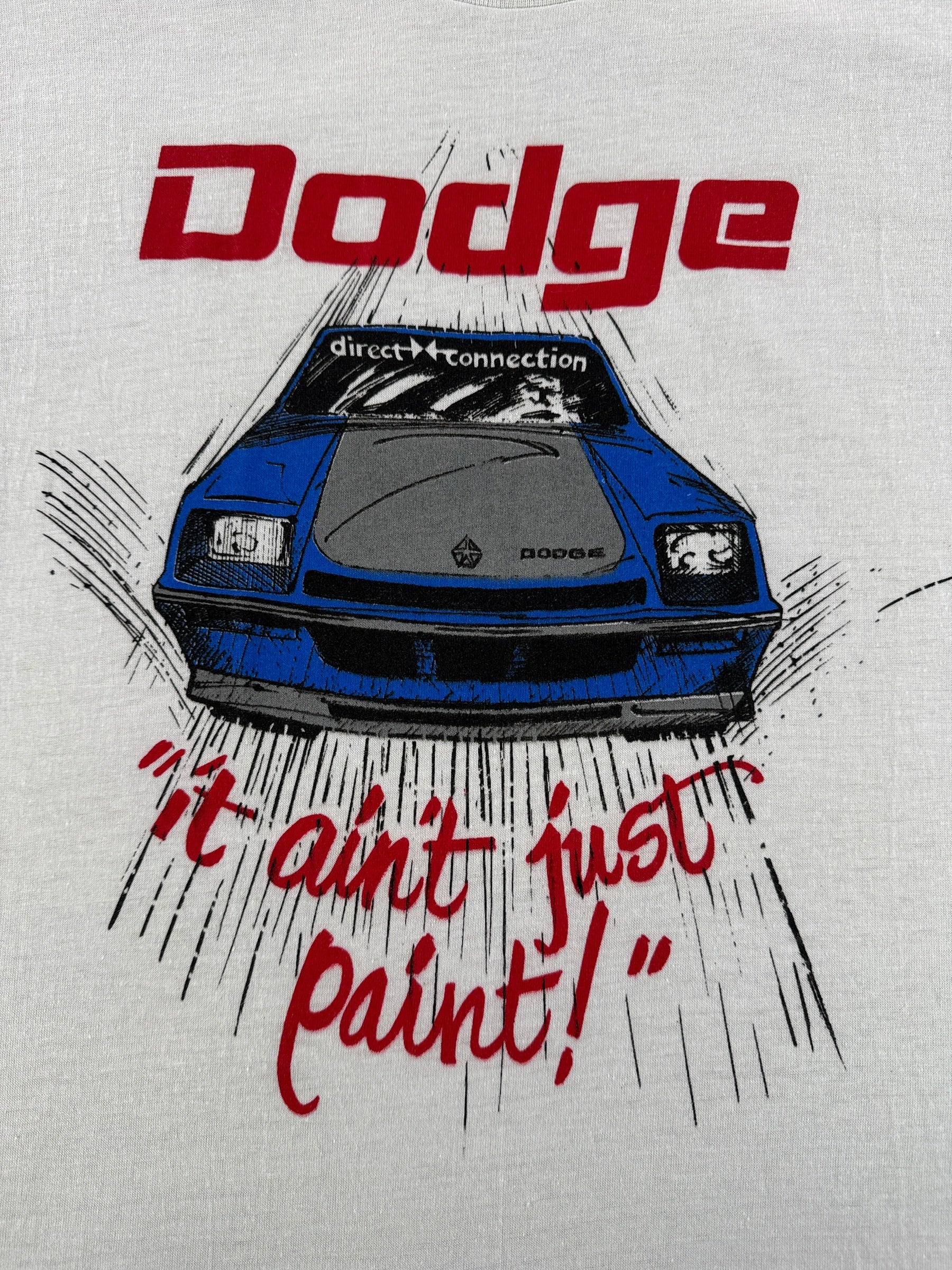 Graphic of Vintage Dodge Graphic Tee SZ L (Fits M)