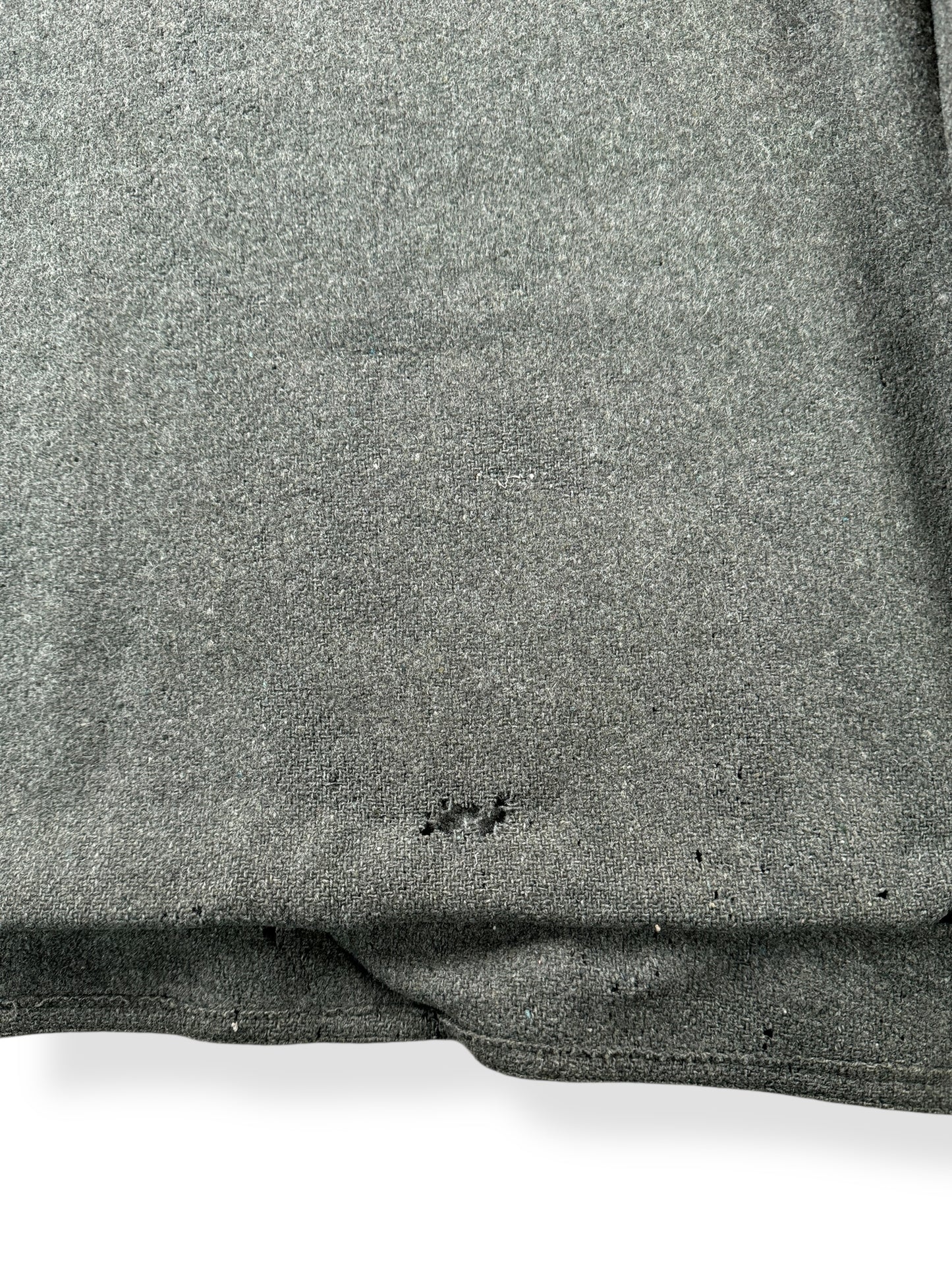 Holes on Vintage Filson Wool/Nylon Blend Jacket SZ L AS IS