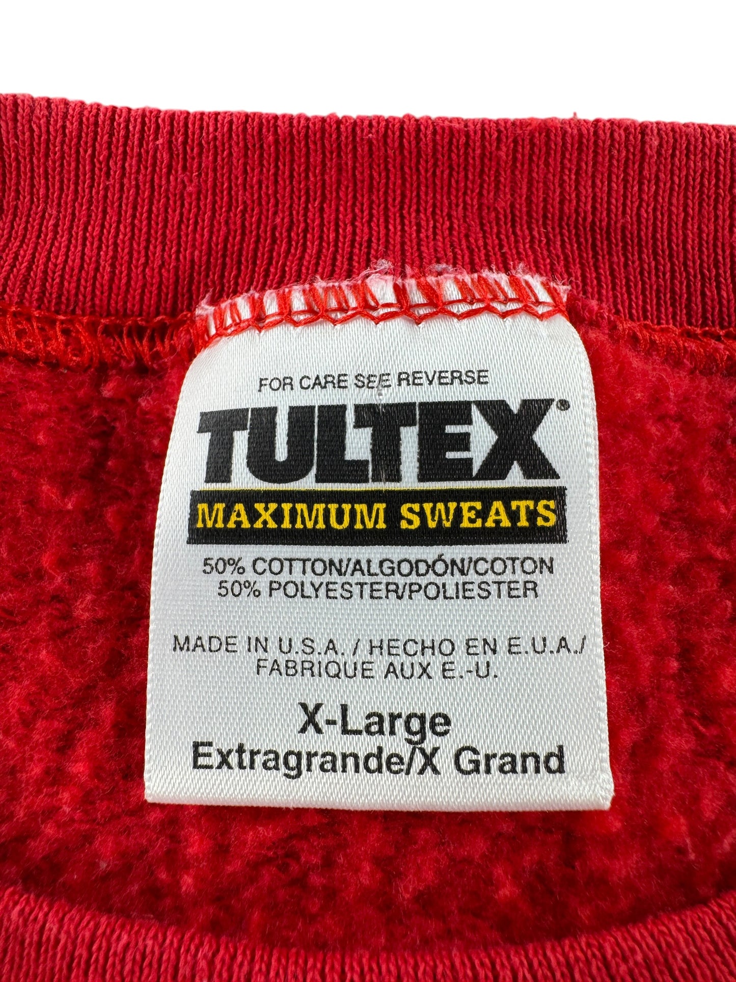 Tag on Vintage WSU Cougars Crewneck SZ XL