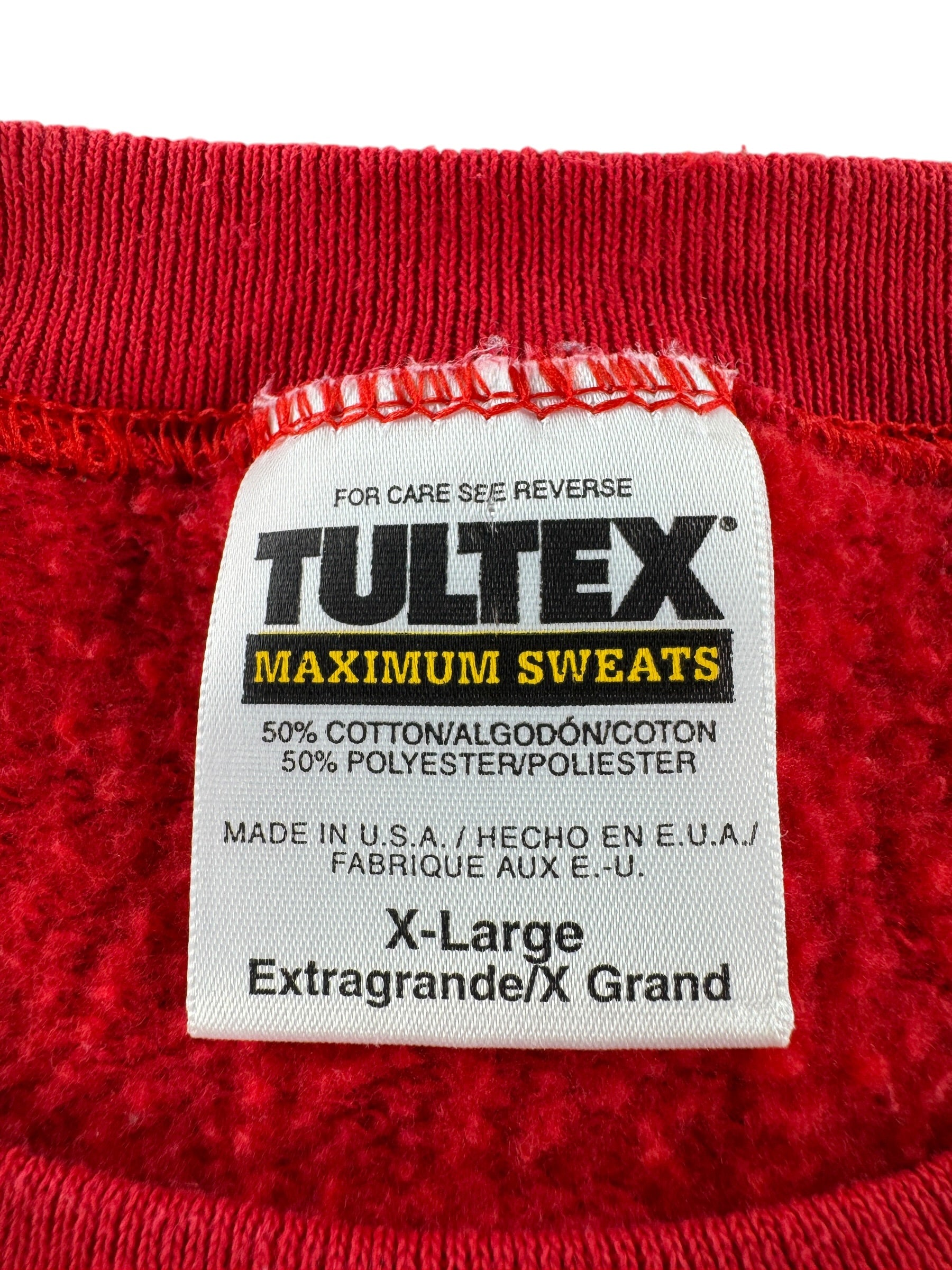 Tag on Vintage WSU Cougars Crewneck SZ XL