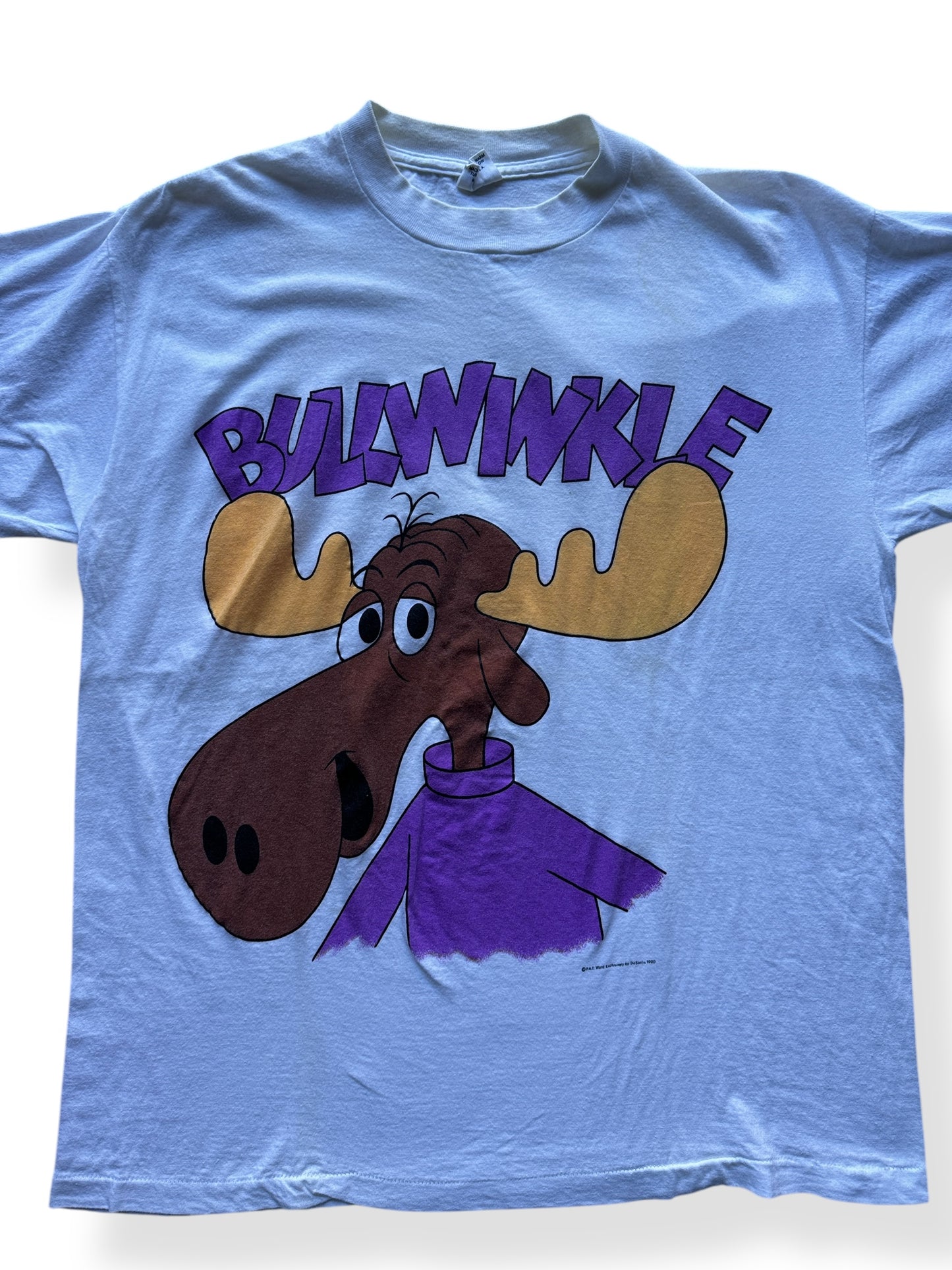 Front Graphic of Vintage Desantis Bullwinkle Tee SZ XL