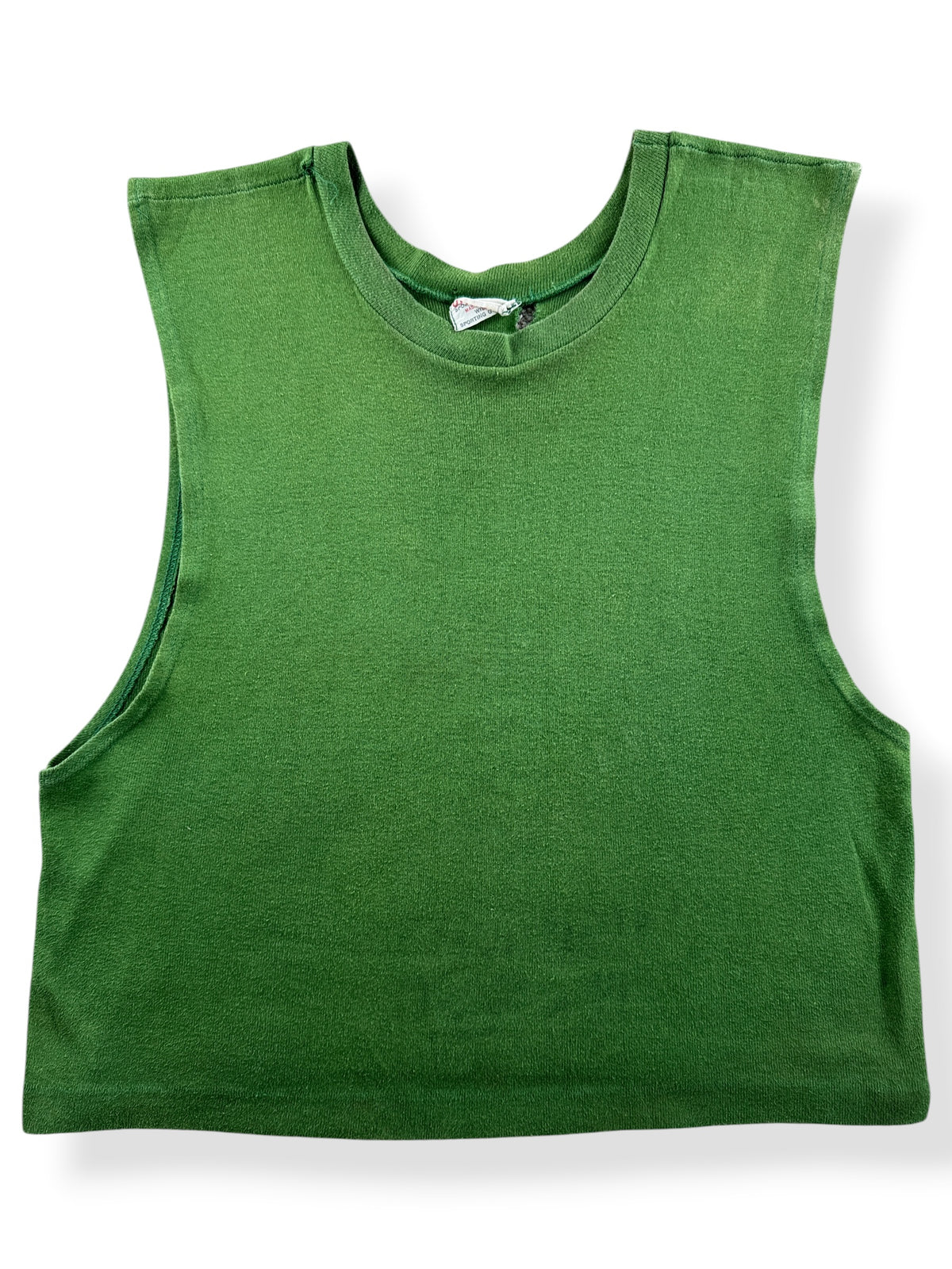 Front of Vintage 50s Wilson WSU Stenciled Tank Top SZ S