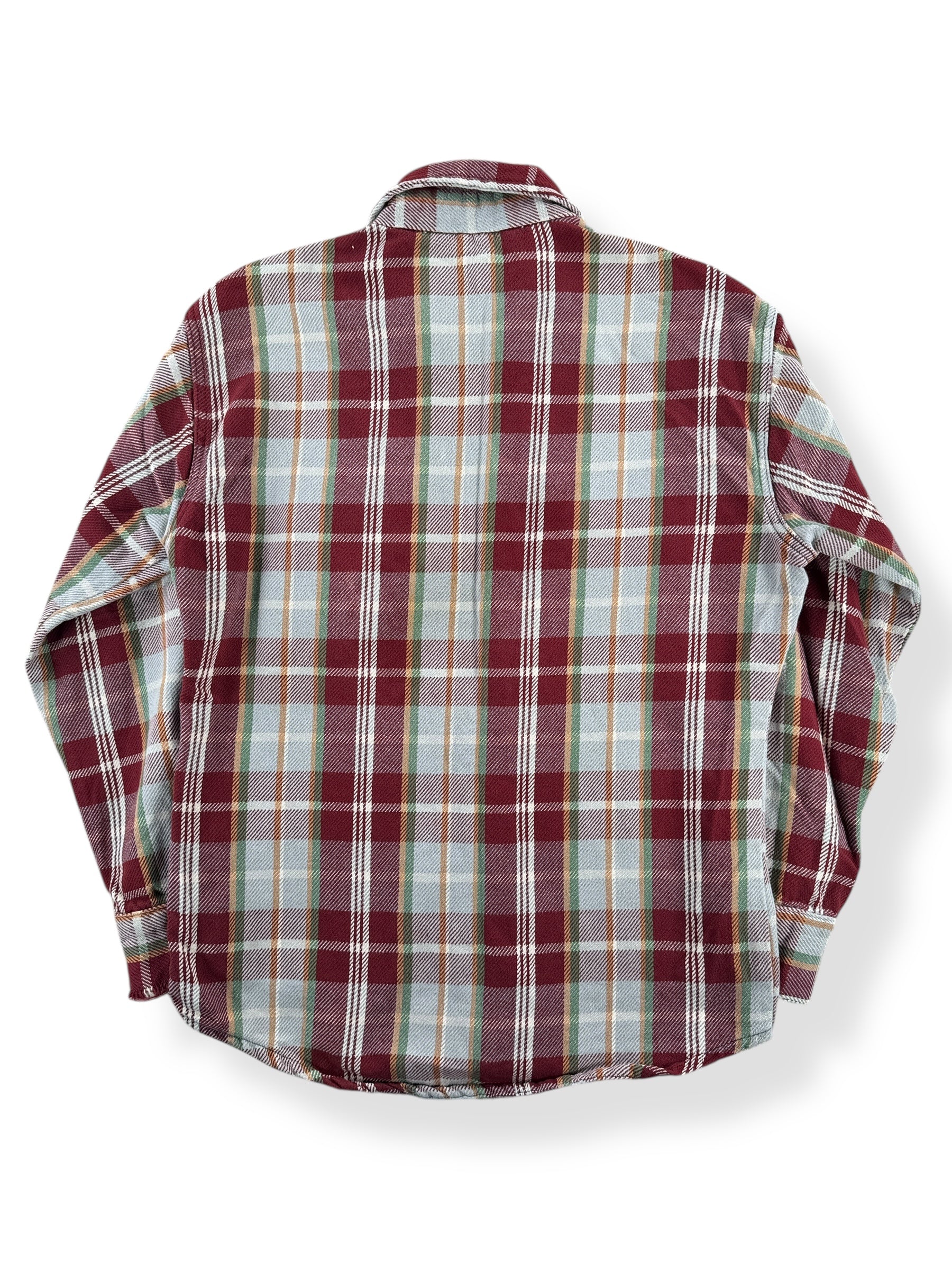 Back of Vintage Thrasher Cotton Flannel SZ L