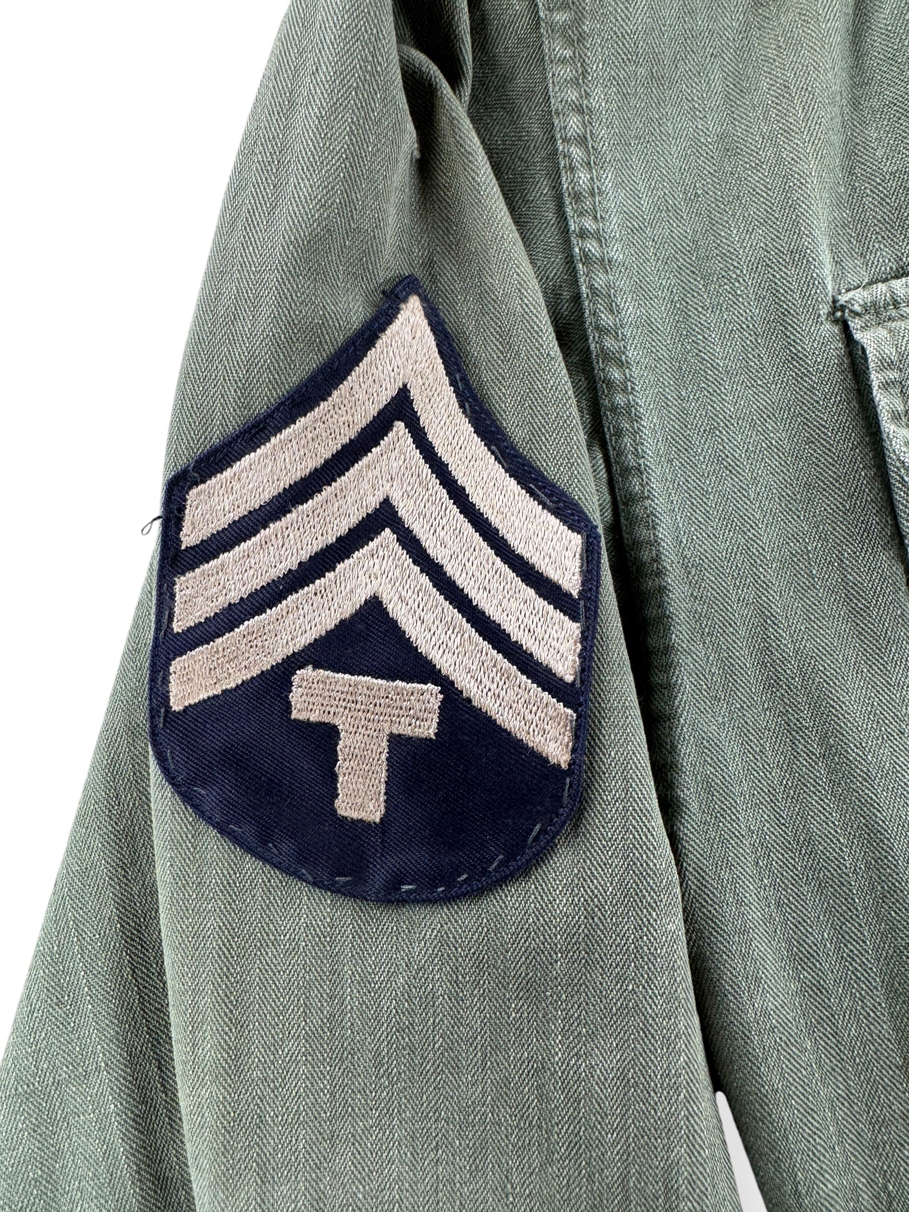 Patch on Vintage 13 Star HBT Jacket SZ M