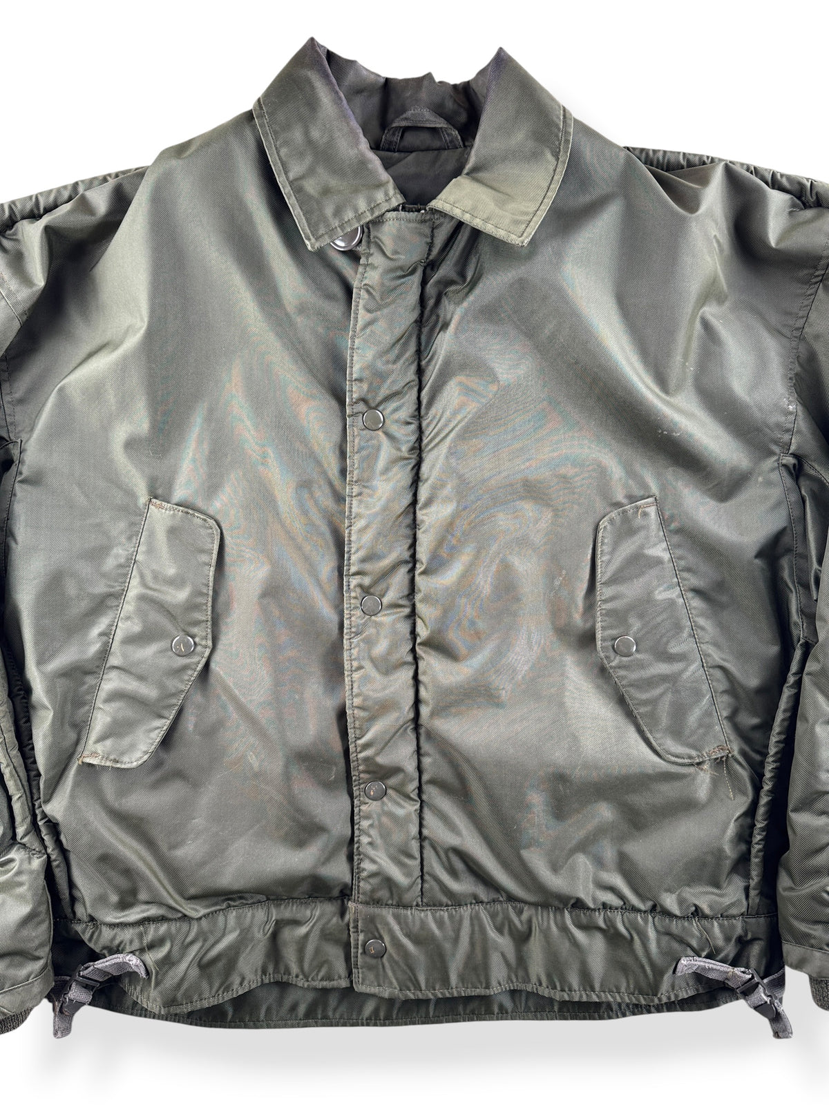 Close-up of Vintage 70’s US Navy Extreme Cold Weather Jacket SZ L