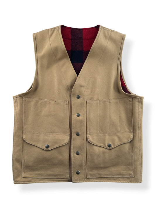 Front of Filson Style 5157 Reversible Vest SZ S