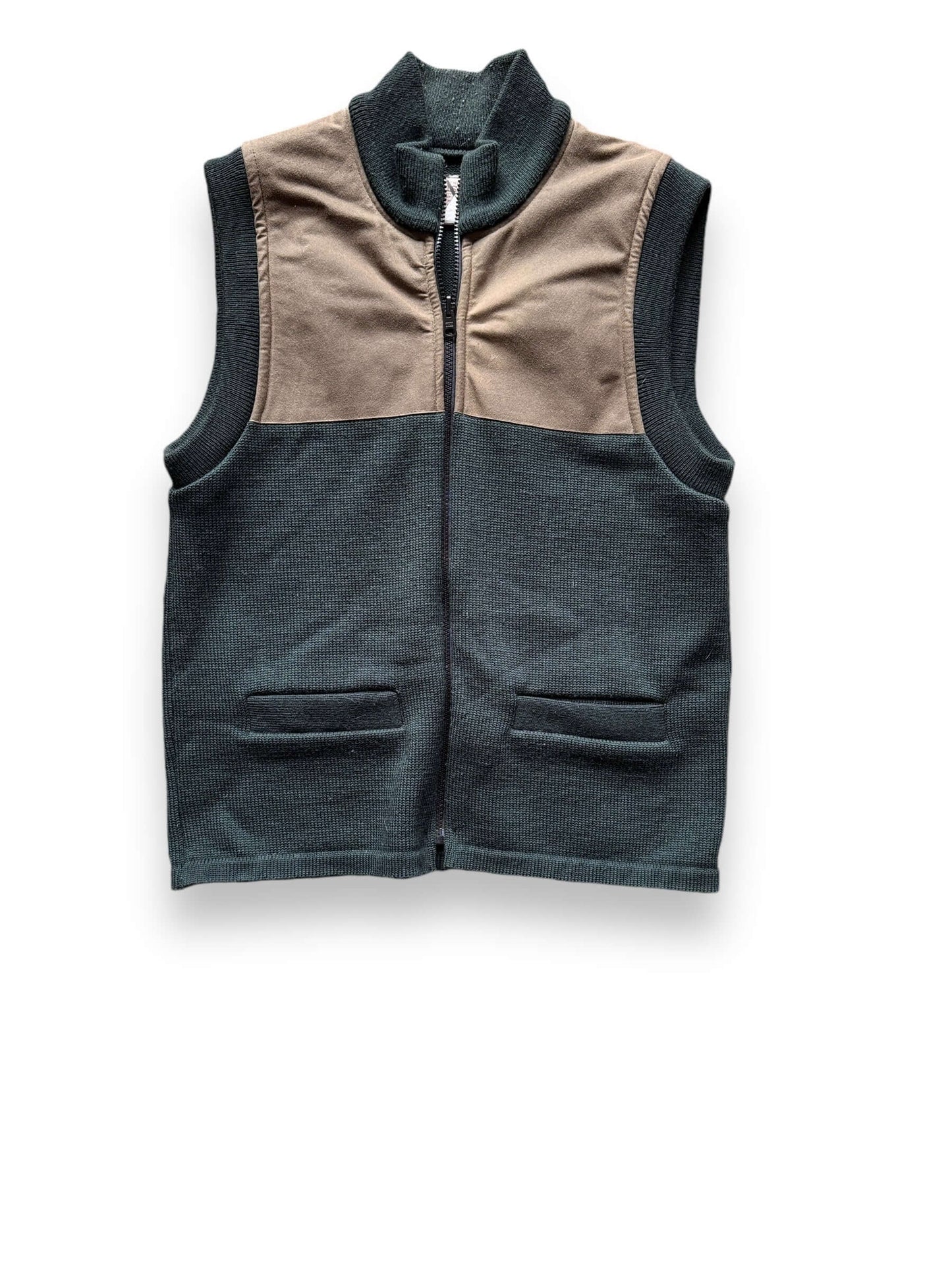 Front View of Filson Wool Guide Vest SZ S