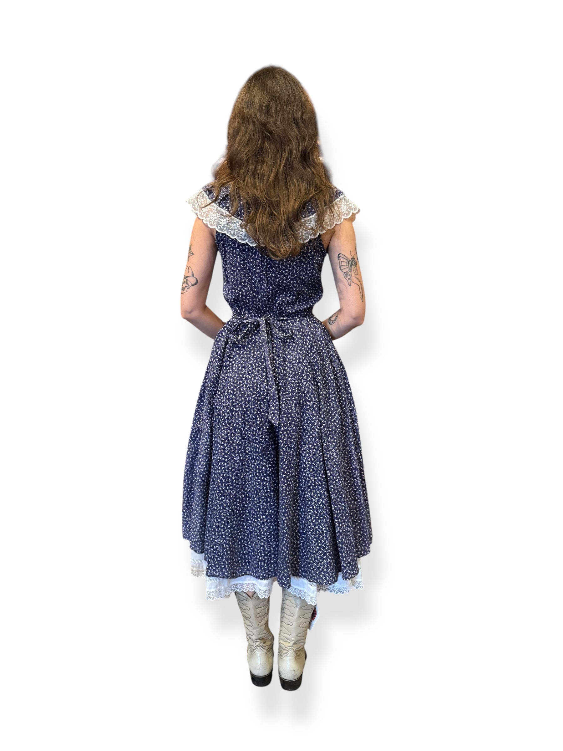 1970s Ditsy Floral Gunne Sax Dress S The Barn Owl Vintage Goods 1970s Ditsy Floral Gunne Sax Dress S The Barn Owl Vintage Goods
