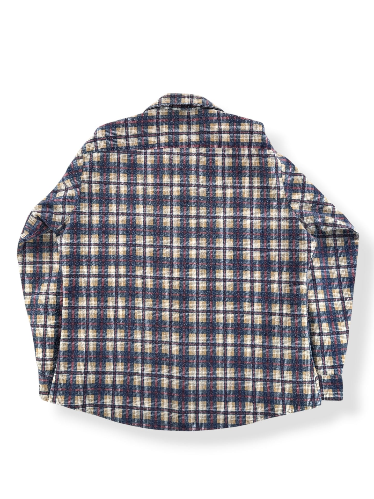 Back of Vintage Fieldmaster Printed Flannel SZ XL
