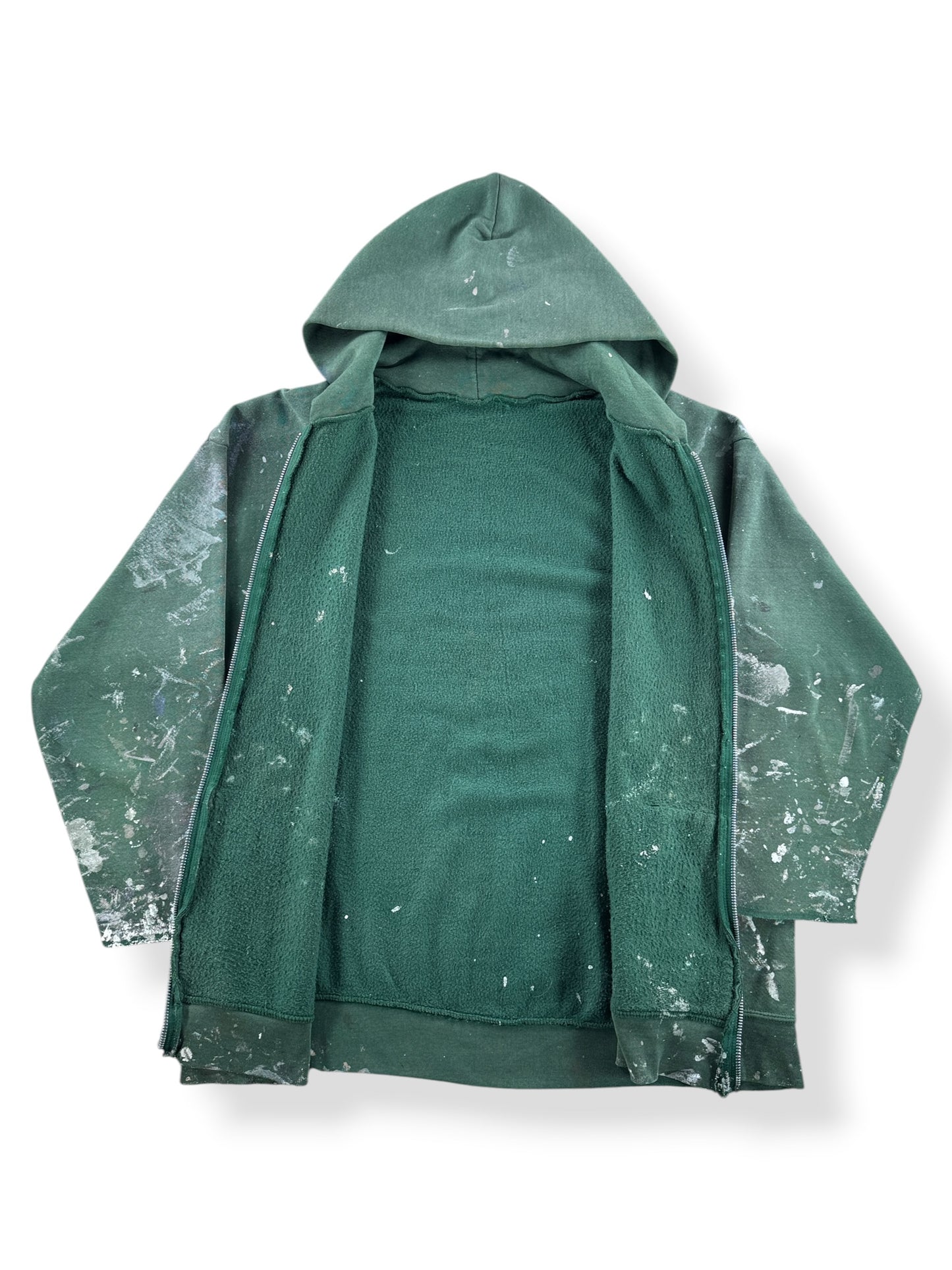 Inside of Vintage Painters Hoodie SZ L AS IS