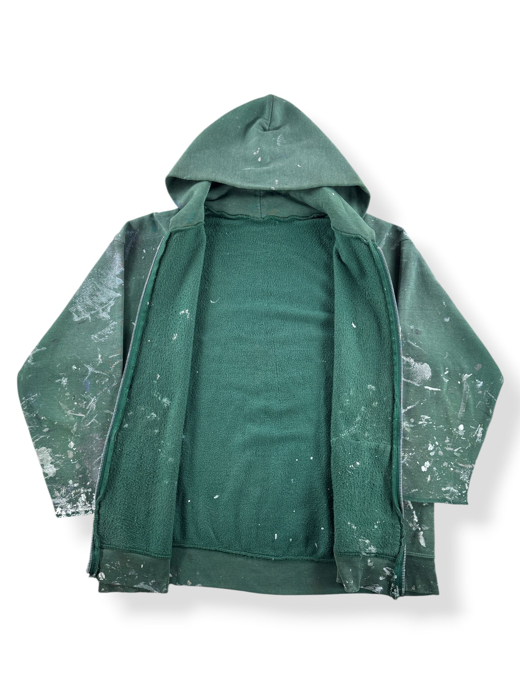 Inside of Vintage Painters Hoodie SZ L AS IS