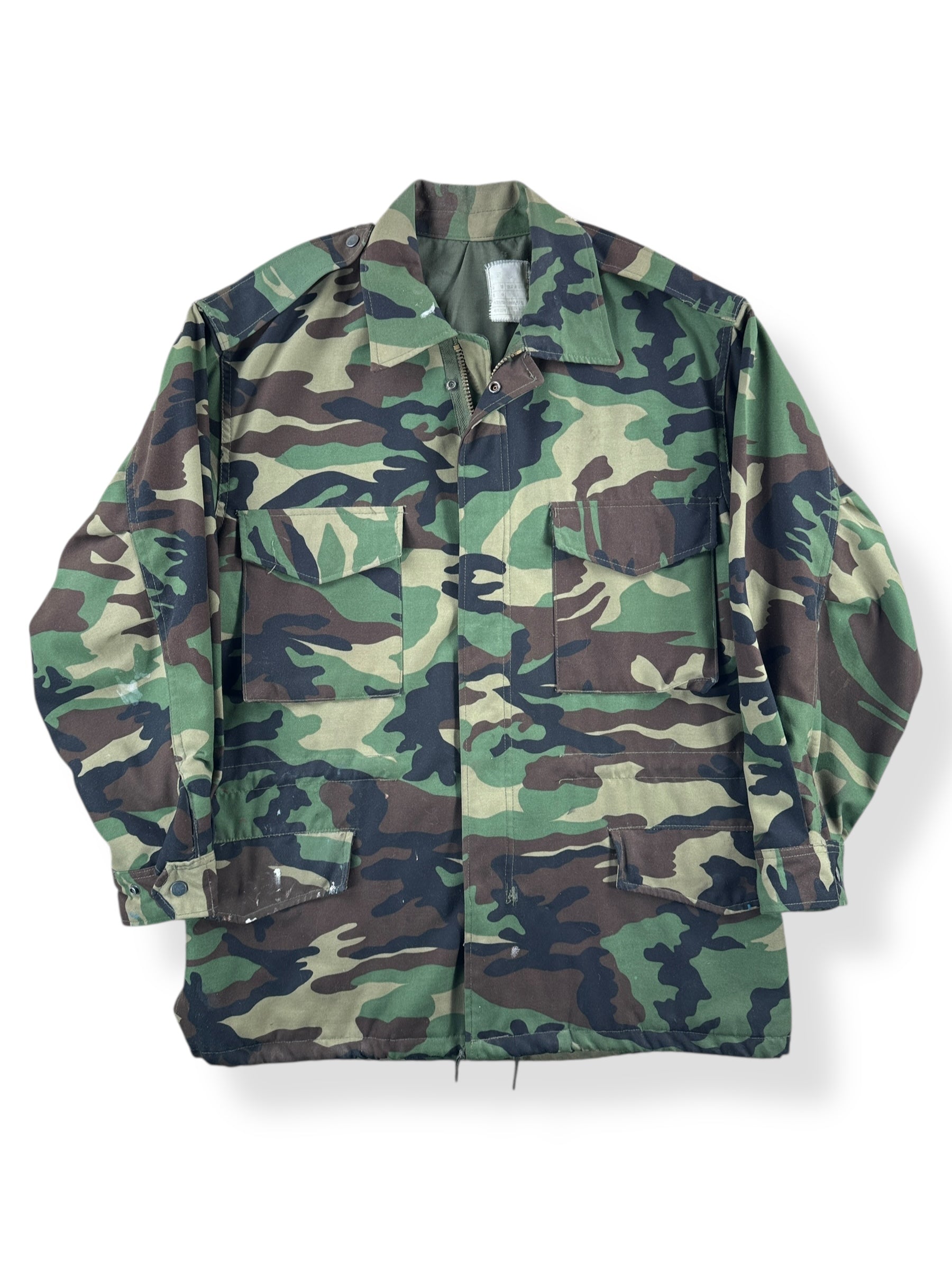Front of Vintage Korean Camo Field Jacket SZ L
