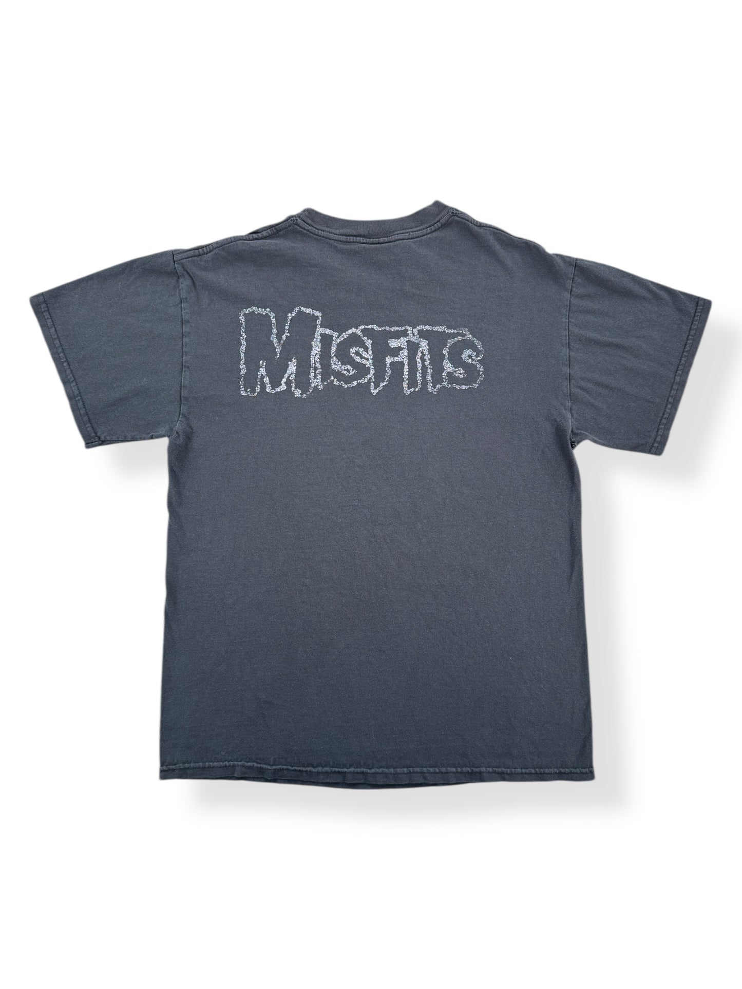 Back of Vintage 2001 Misfits Tee SZ M