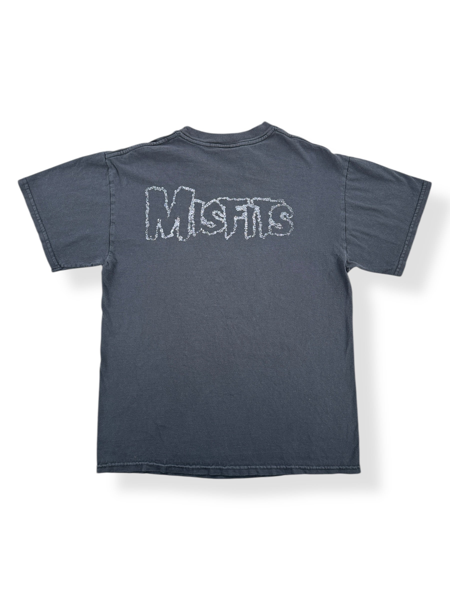 Back of Vintage 2001 Misfits Tee SZ M