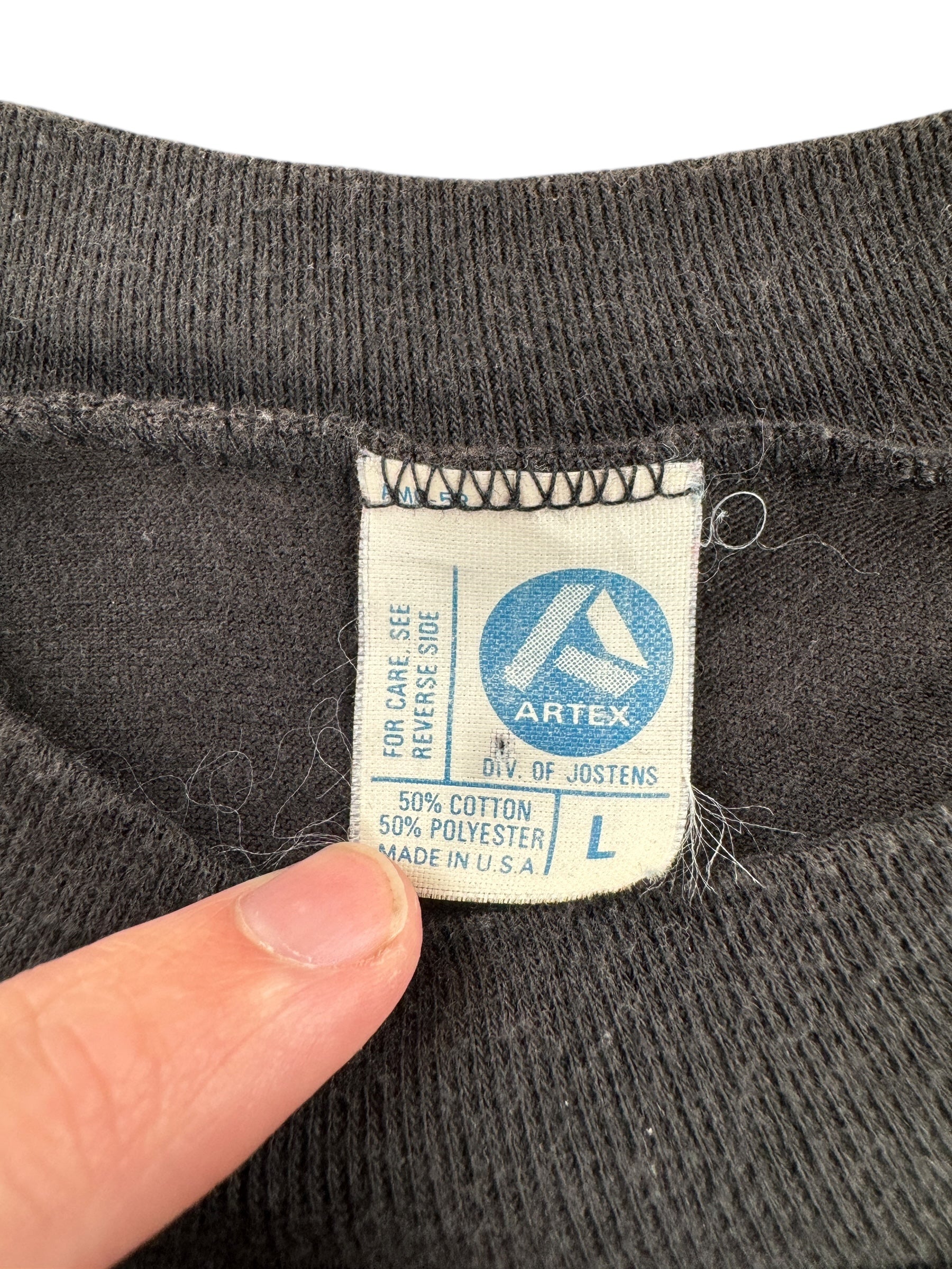 Tag on Vintage Snoopy Iowa Tee SZ L