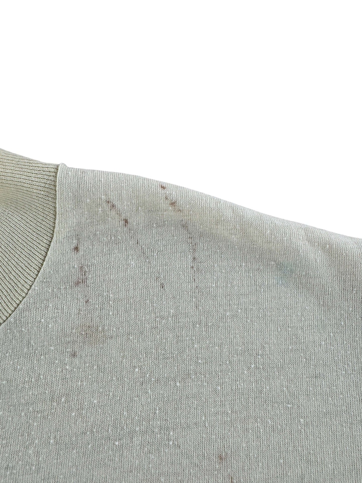 Staining on Vintage McChord Air Force Base Washington Tee SZ L (Fits M)