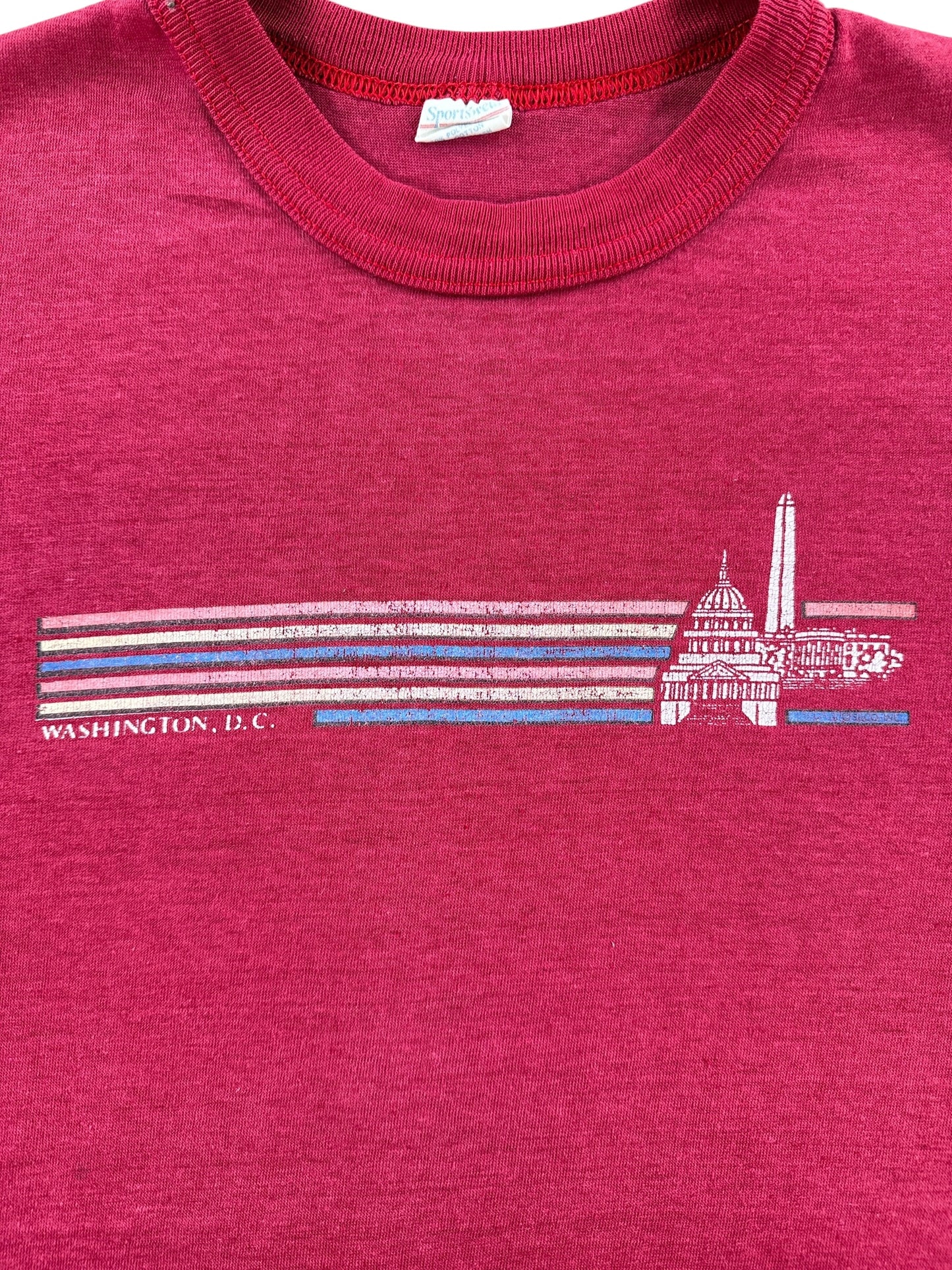 Front Graphic of Vintage Washington DC Tee SZ M