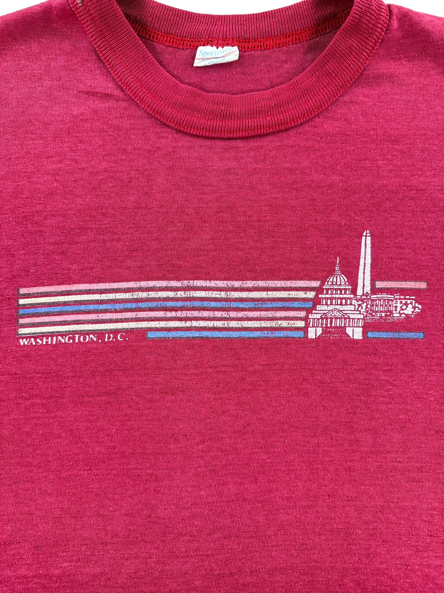 Front Graphic of Vintage Washington DC Tee SZ M
