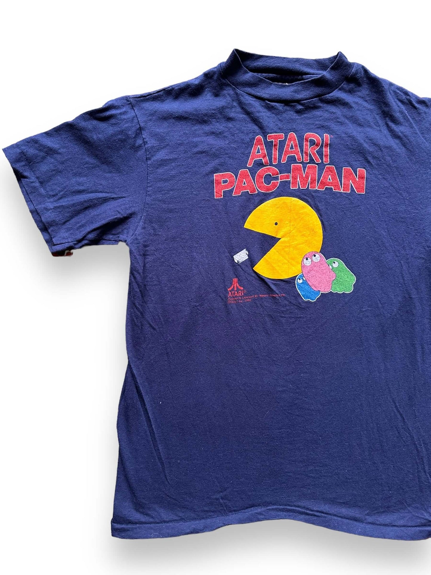 front right of Vintage PacMan Atari Tee SZ S