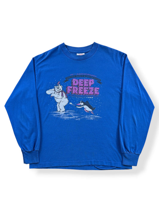 Front of Vintage Yakima Parks & Rec Deep Freeze Tee SZ L (Fits M)
