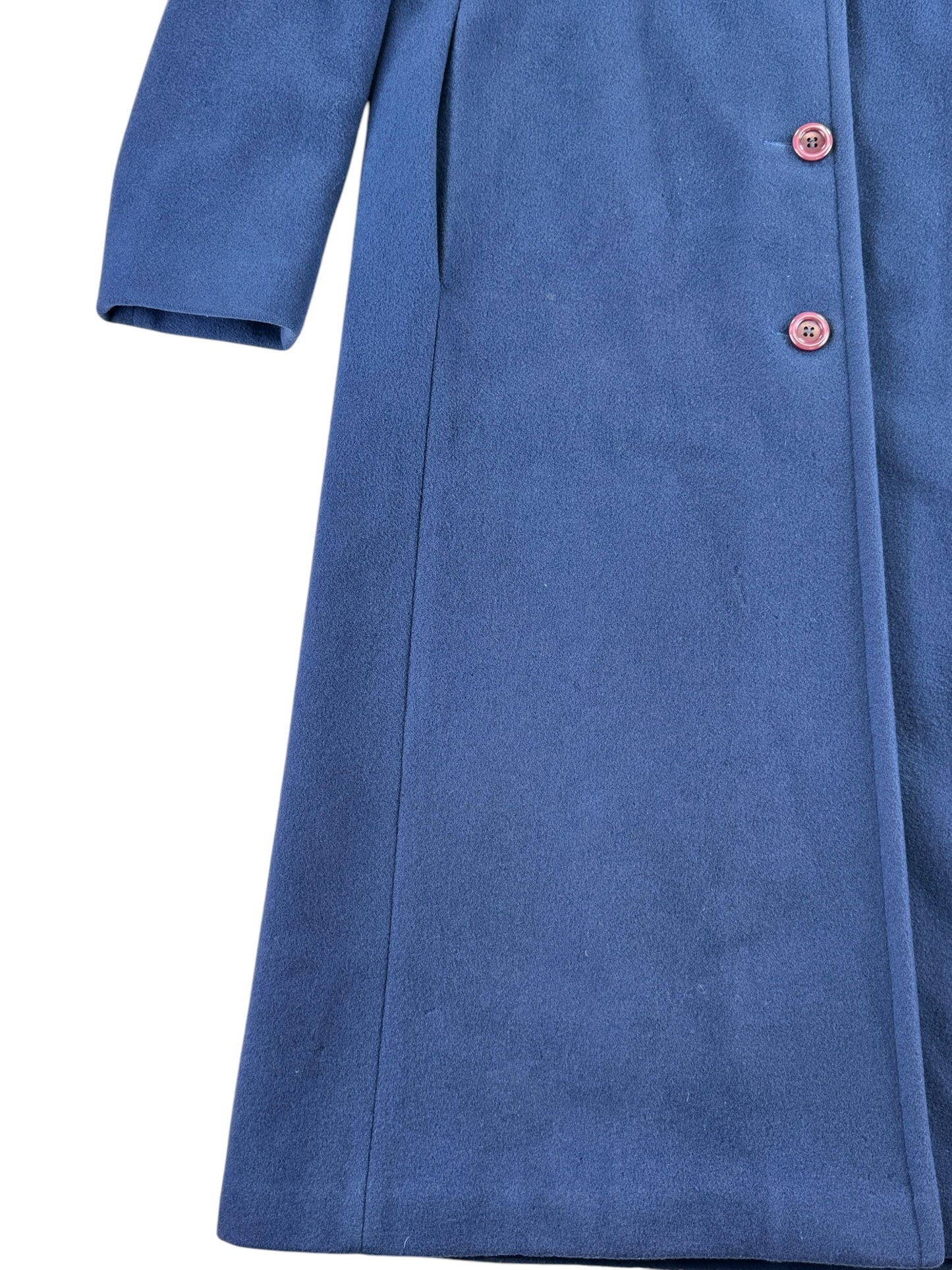 Front bottom right view of 1980s Forecaster Wool Coat M