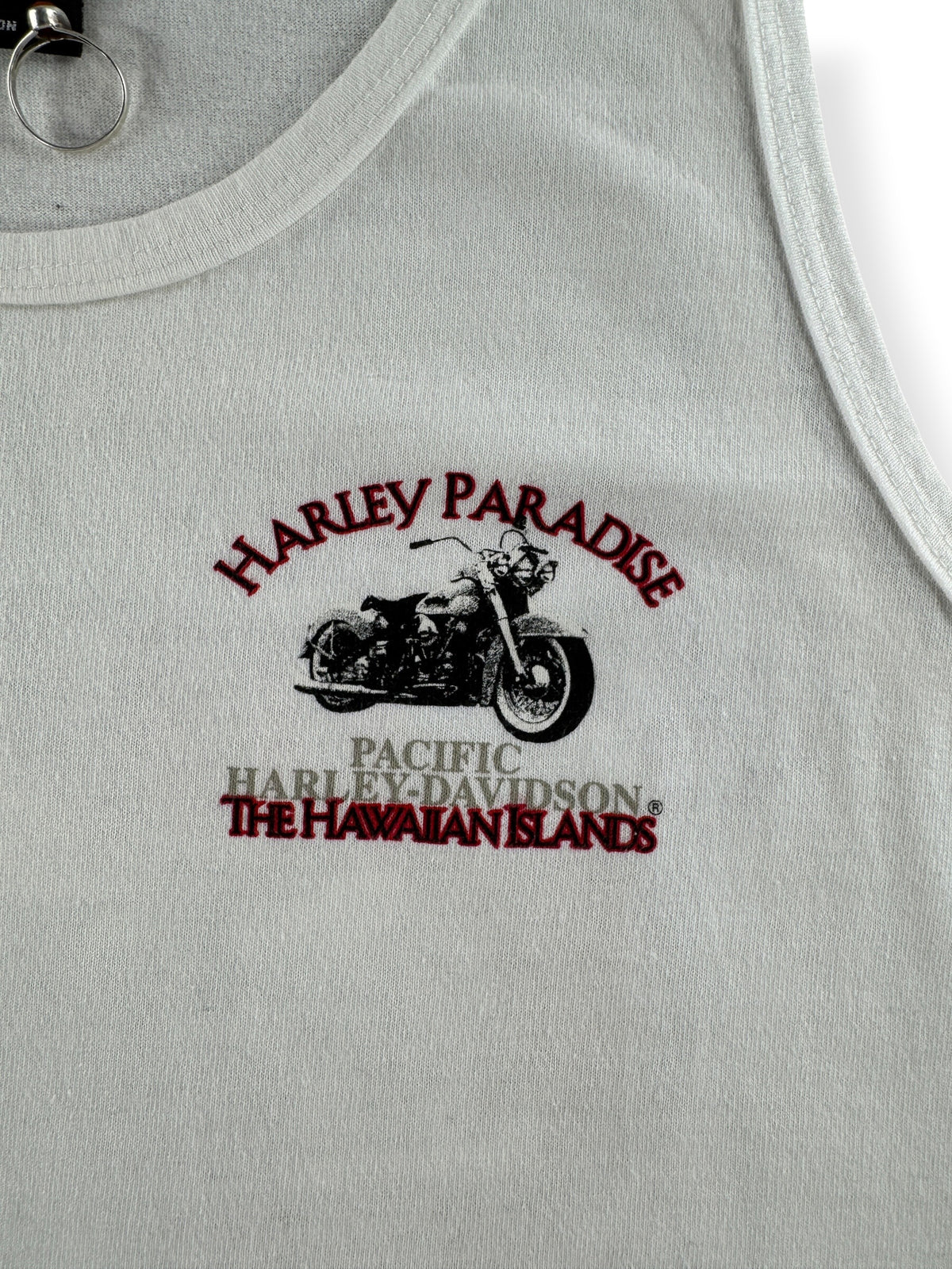 Graphic of Vintage Harley Davidson Hawaii Tank Top SZ M (Fits S)